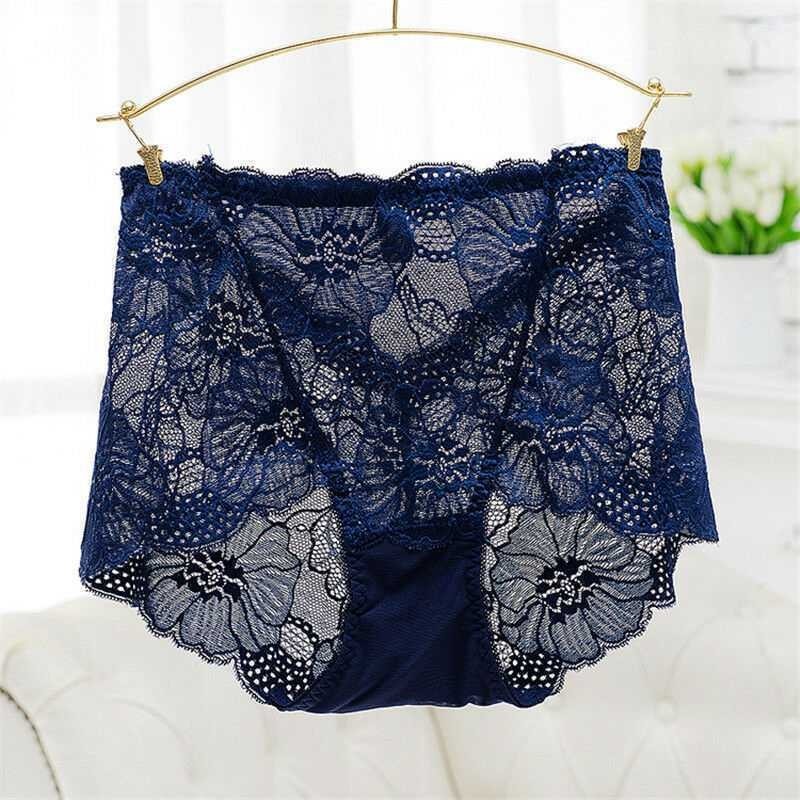 Boxer Briefs High Waist 1 Pack Lace French Knicker Lingerie UK 10-16 Ladies