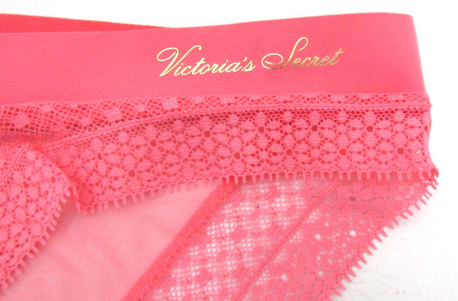 Victoria’s Secret Incredible Bikini Panties Sheer Underwear Women’s Size XL New