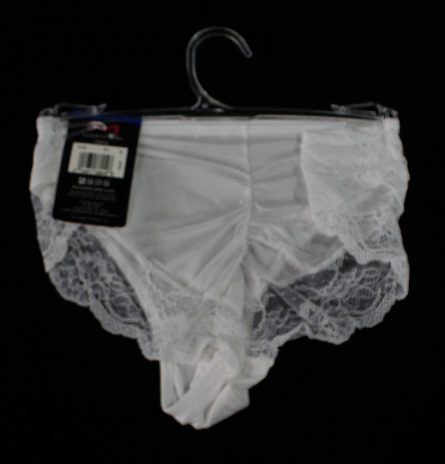 Maidenform Women’s Lace Back Tanga Underwear CN6 White Extra Large NWT
