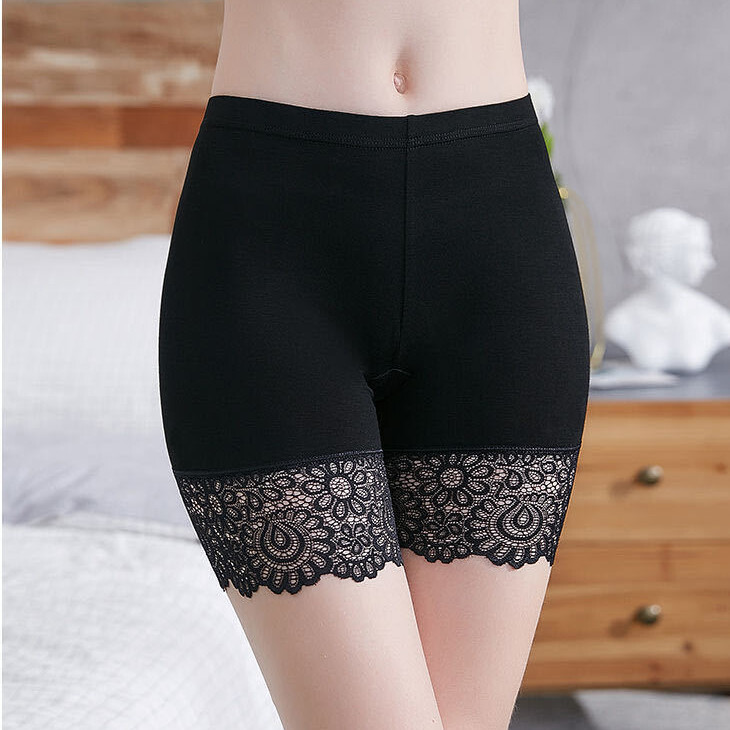 4pack Lot Women Elastic Safety Anti Chafing Under Shorts Pants Underwear Panties