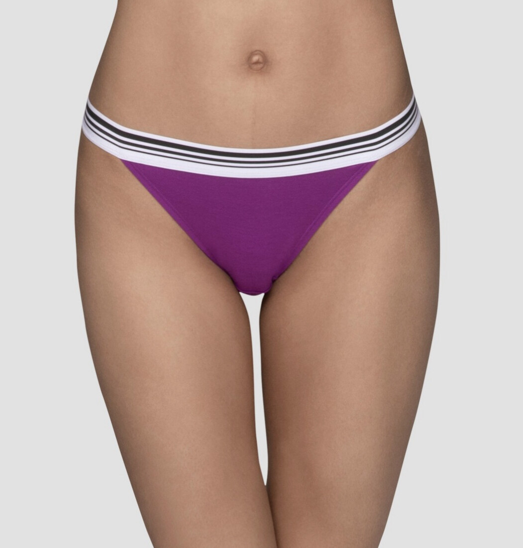 Fruit Of The Loom® Women’s 3pk Modal High Leg Bikini “Boyfriend Style” NEW!!
