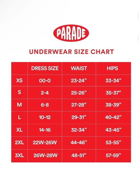 Parade Women’s Size Small 2-pack Mesh Cheeky Panties