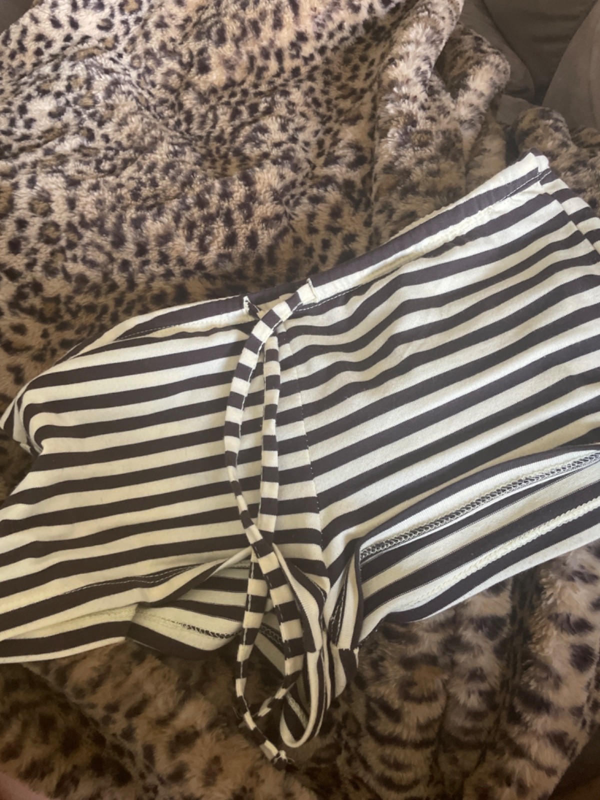 spandex Arden B brand, used yellow dark brown small