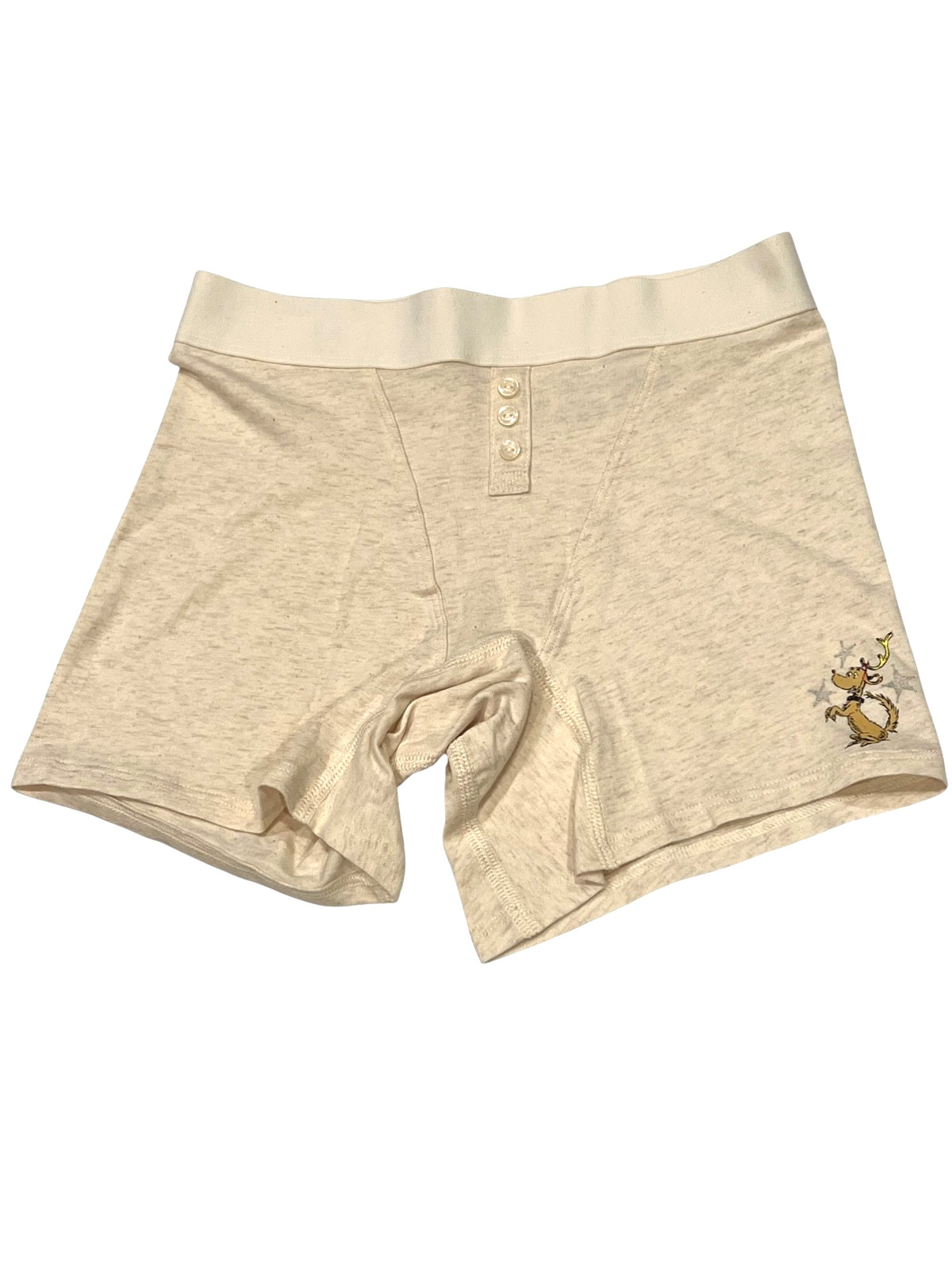 NWT AERIE High Rise Boyshort Pantie Sz XS-M-L Beige Brown Yellow Grinch Max Dog