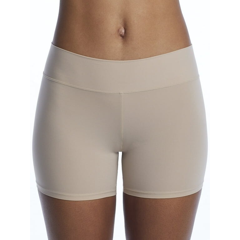 New NATORI 785276 Set Of 2 Rose Beige Bliss Flex Short Panty Size XS