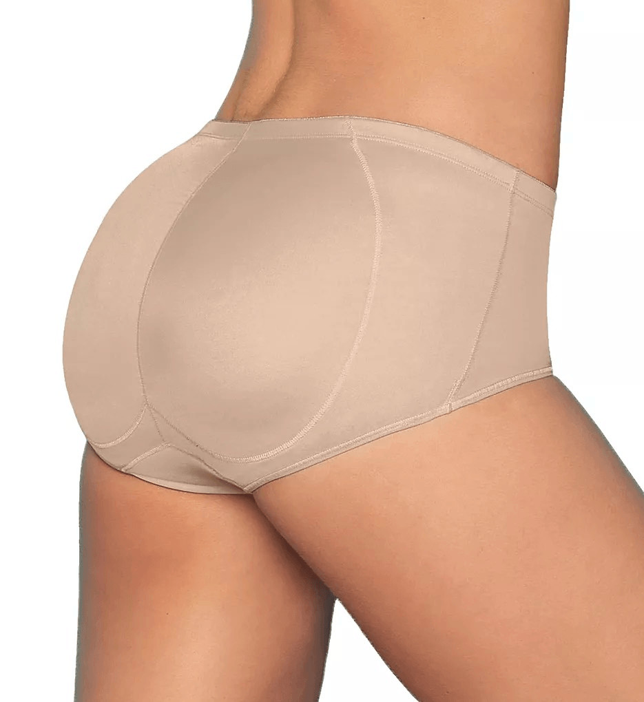 Leonisa Magic Benefit Padded Butt Lift Panty Nude Medium