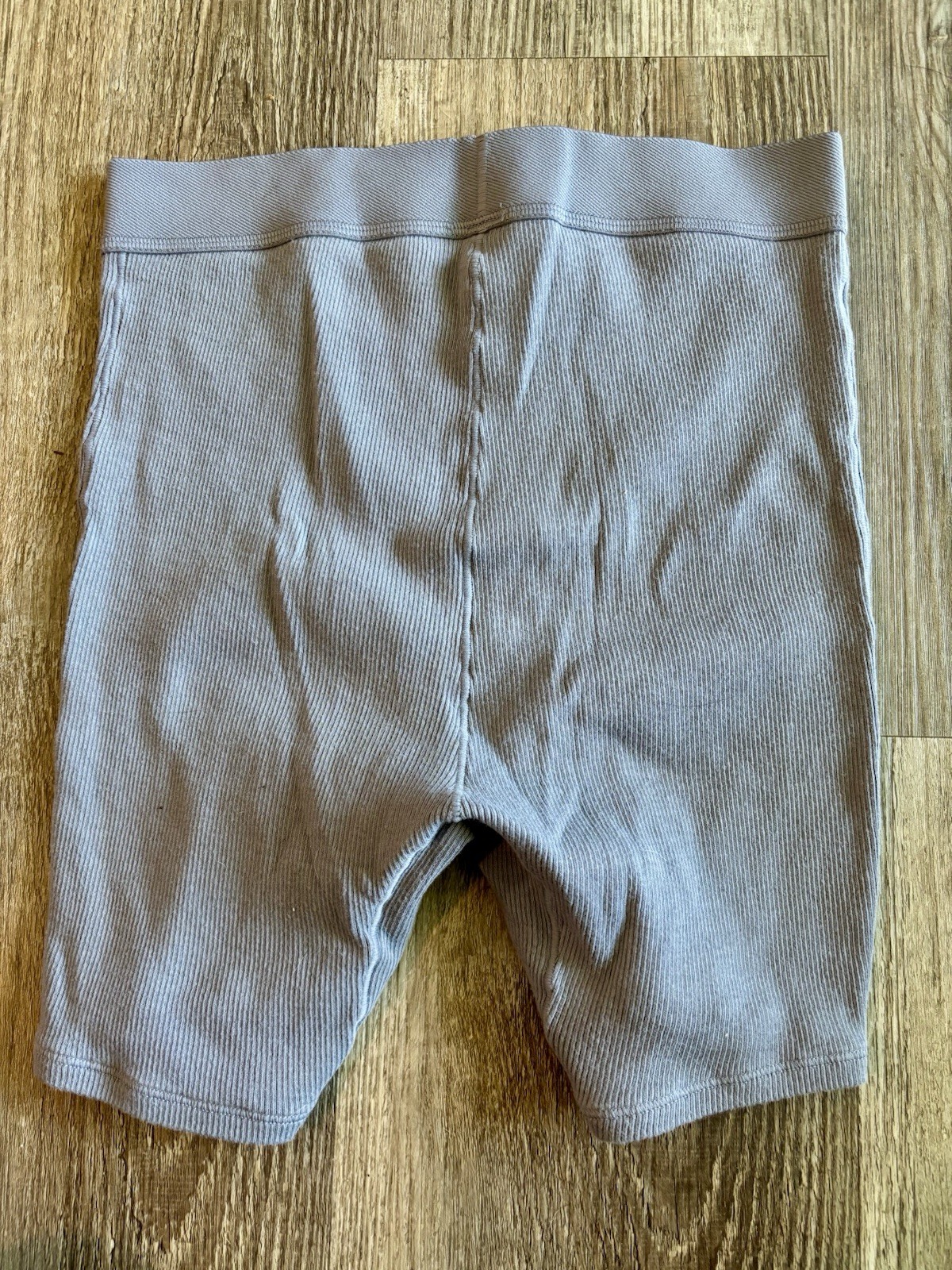 Skims Boyfriend Lavender Logo Stretch Pull On Boxer Shorts Women’s Size XS
