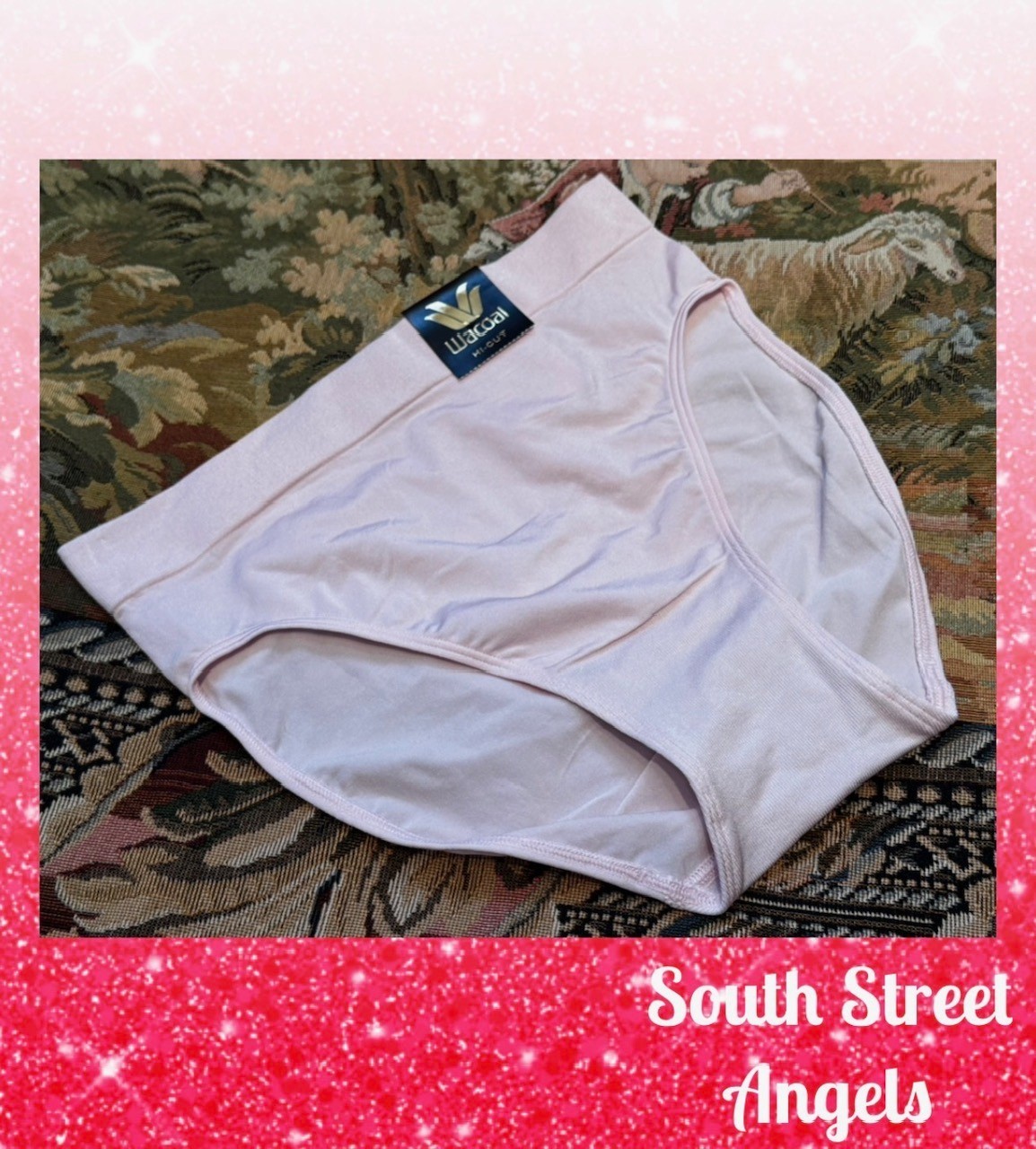 WACOAL 834175 ~BALLET SLIPPER ~ B-SMOOTH HI-CUT BRIEF PANTIES ~ SIZE SMALL