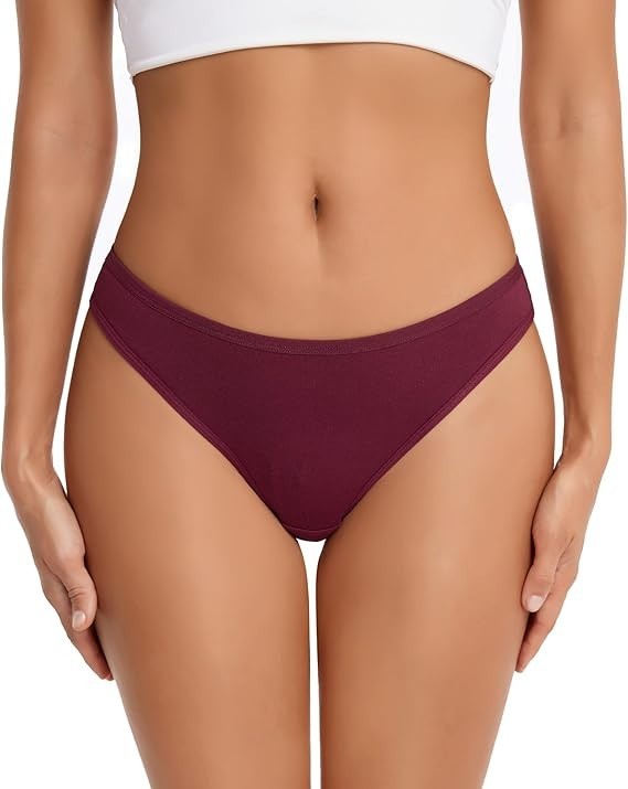 voenxe Seamless Women Underwear Thongs,No Show Ladies Thong,No Line Workout Brea