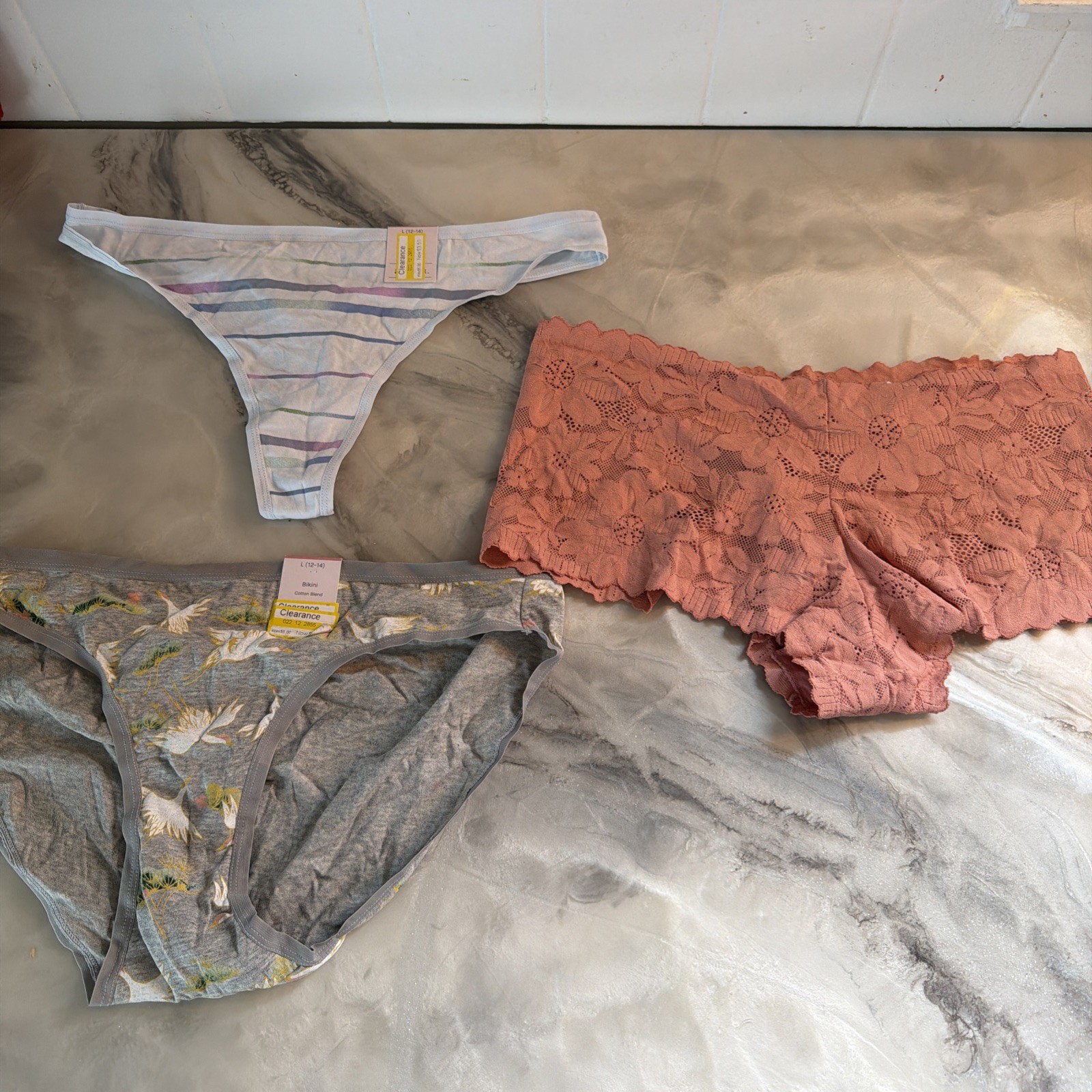 Auden Panties Woman’s Large Lot Of 15 NEW