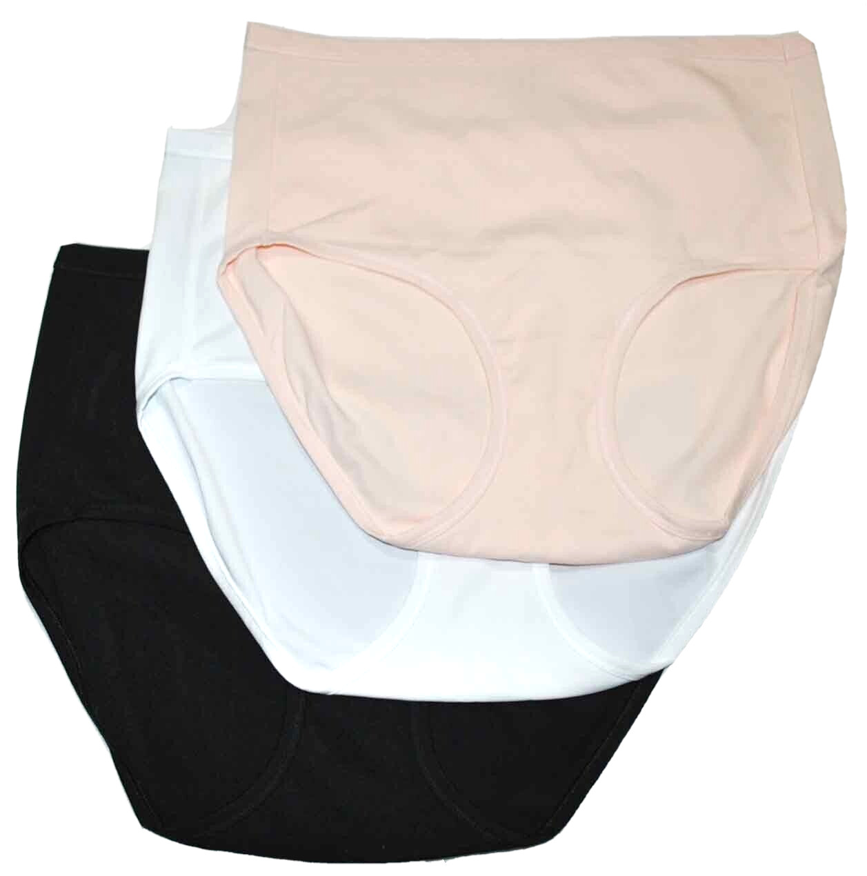 Breezies Modern Micro Full Brief Set of 3 Color Buff, 1X A392216