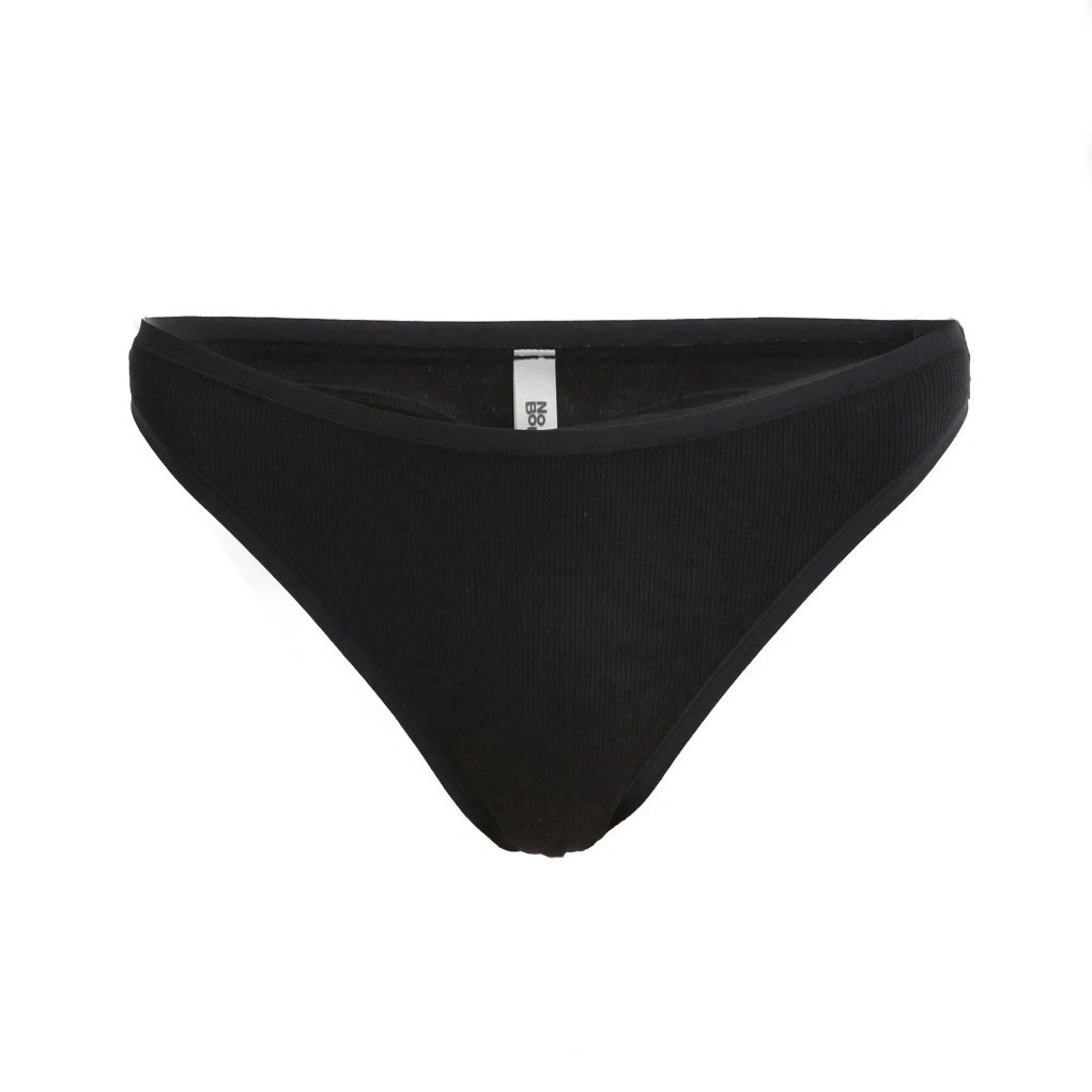 5-Pair NO BOUNDARIES Women’s XXL (20) Mid-Rise Thong Ribbed Stretch Cotton