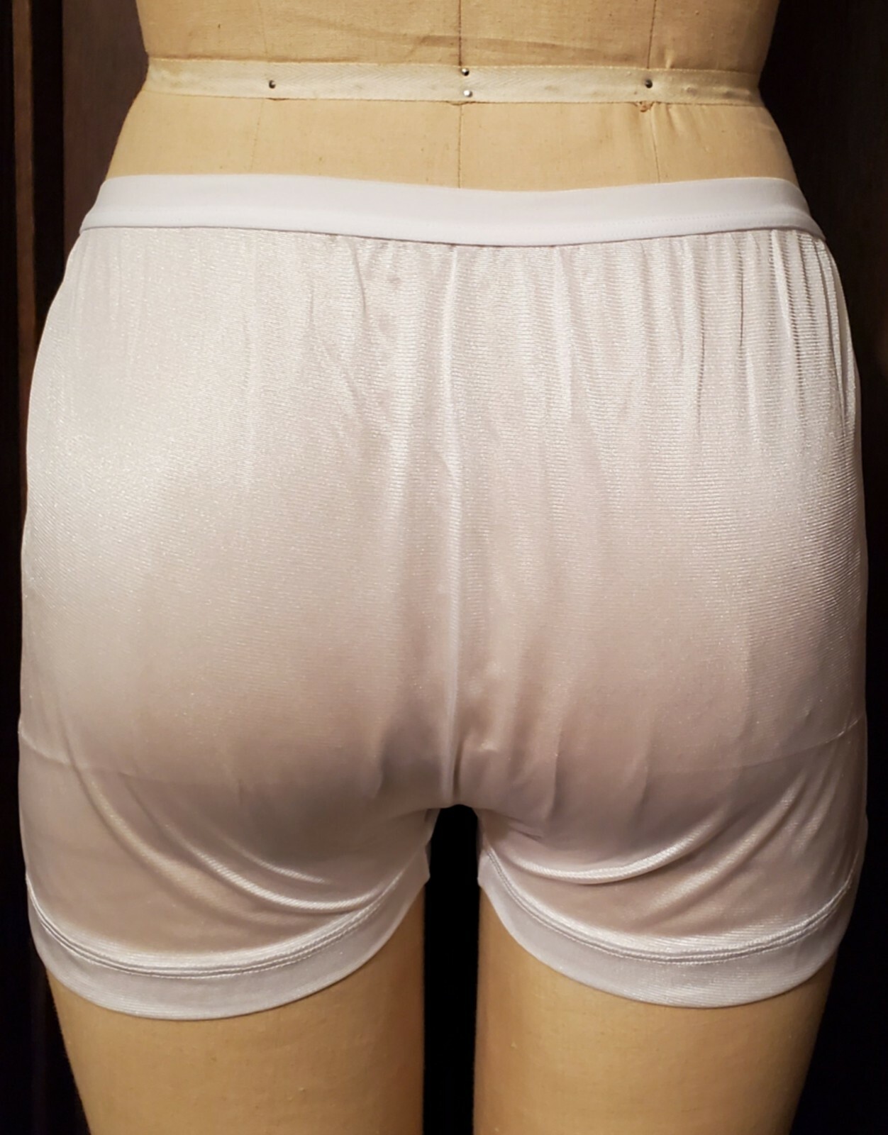 3 Pair Size 9 Daisy Duke Style Assorted 100% Nylon HIP HUGGER PANTIES USA Made