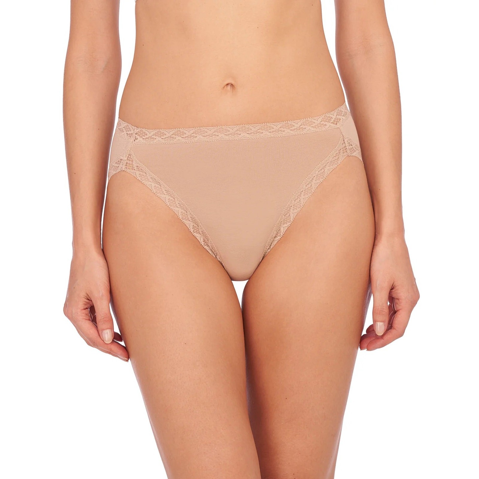 Natori Women’s XXL Cafe Bliss French Cut Brief Lace Trim Sexy Underwear G29-11
