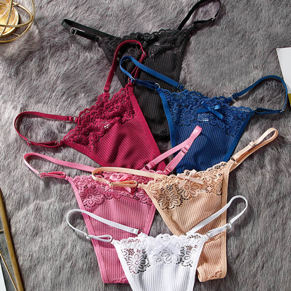 6 Pack Lot Womens Sexy Lace Panties Briefs Thongs G-String Underwear Lingeries