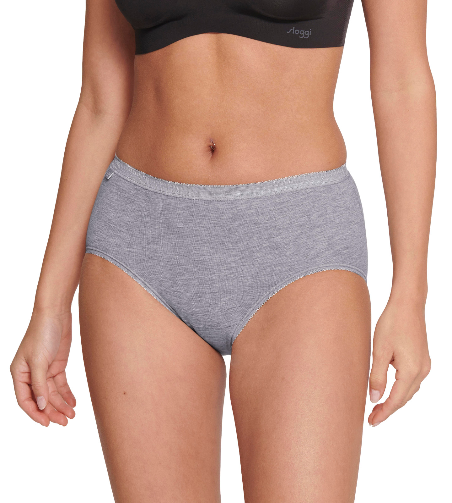 Sloggi Basic Midi Brief 3 Pack 10107163 Everyday Lingerie Womens Knicker RRP £35