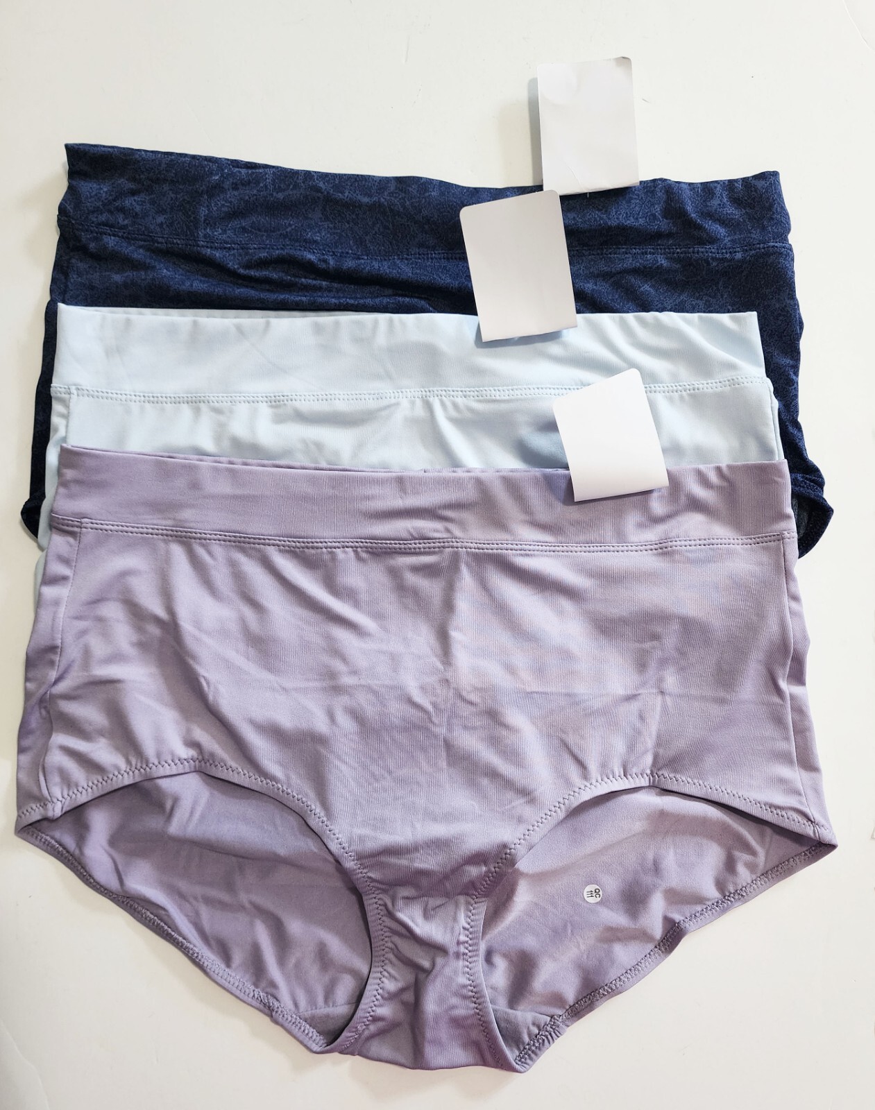 3 Warner’s No Pinching No Problems Brief Panty Multi 5738 Sz 9/2XL – NWT