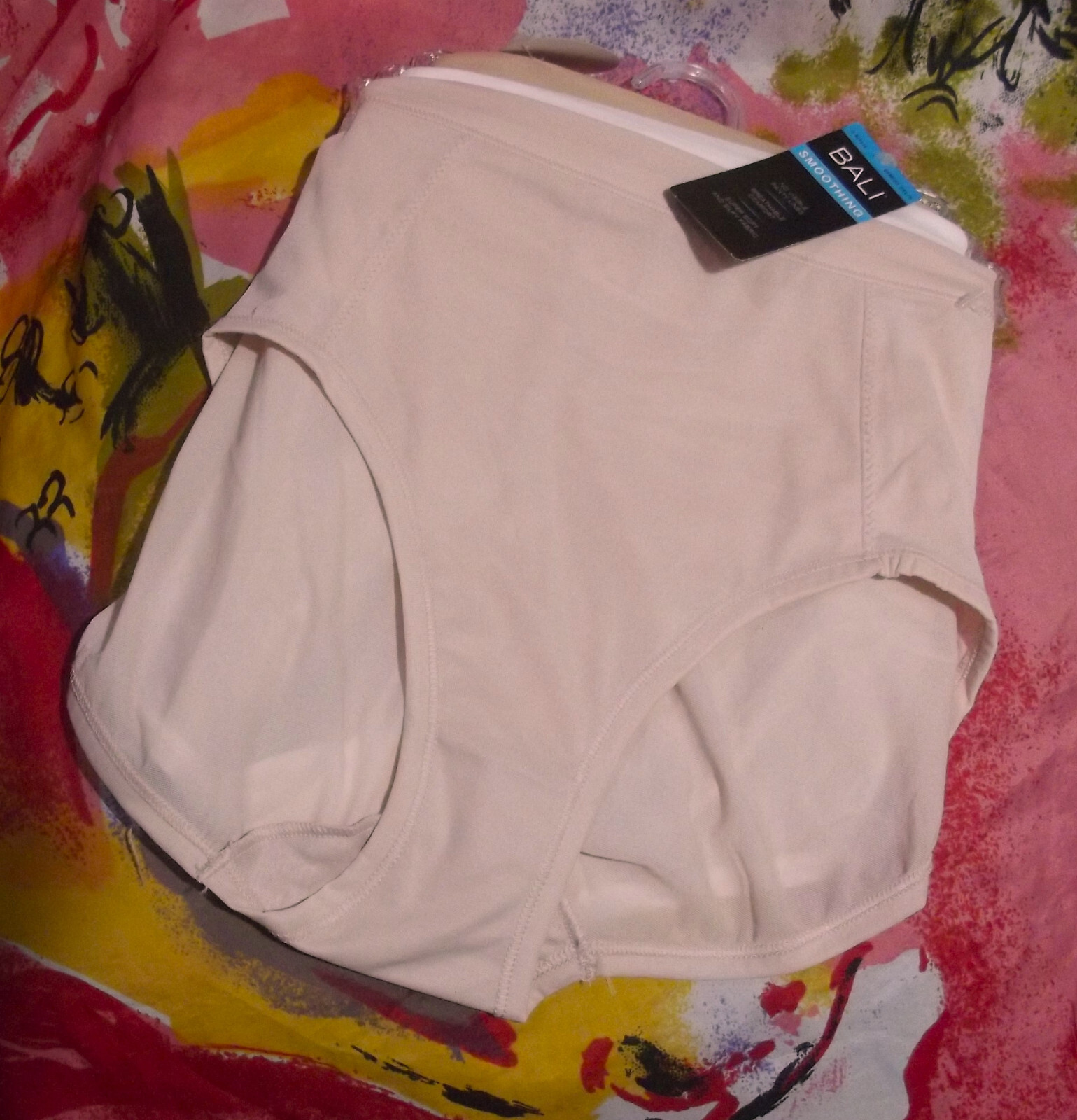 3 NEW BALI DFMEB3 AP0U SMOOTHING SUPER SOFT NVP BRIEF PANTIES 2XL/9