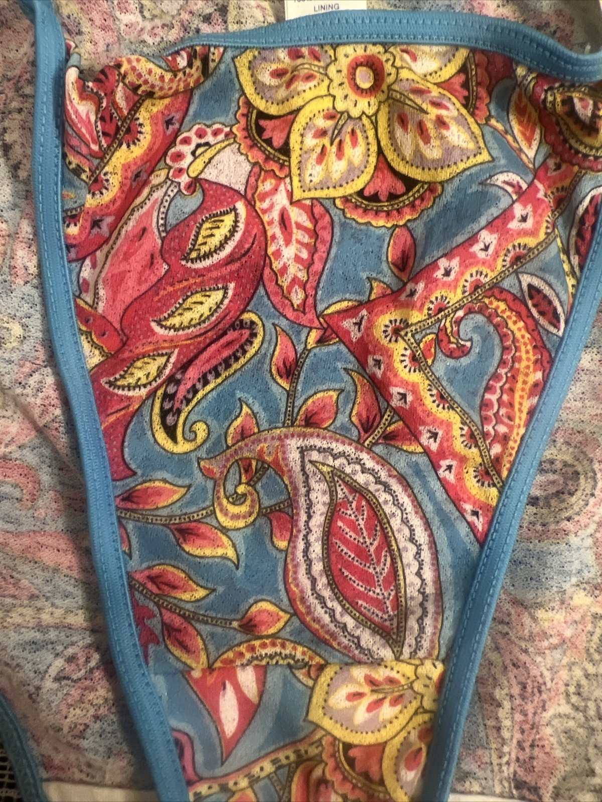 VTG WOMEN’S PANTIES BIKINI LINGERIE CAPRICIA O’DARE SIZE L/7 BODY 100% POLYESTER