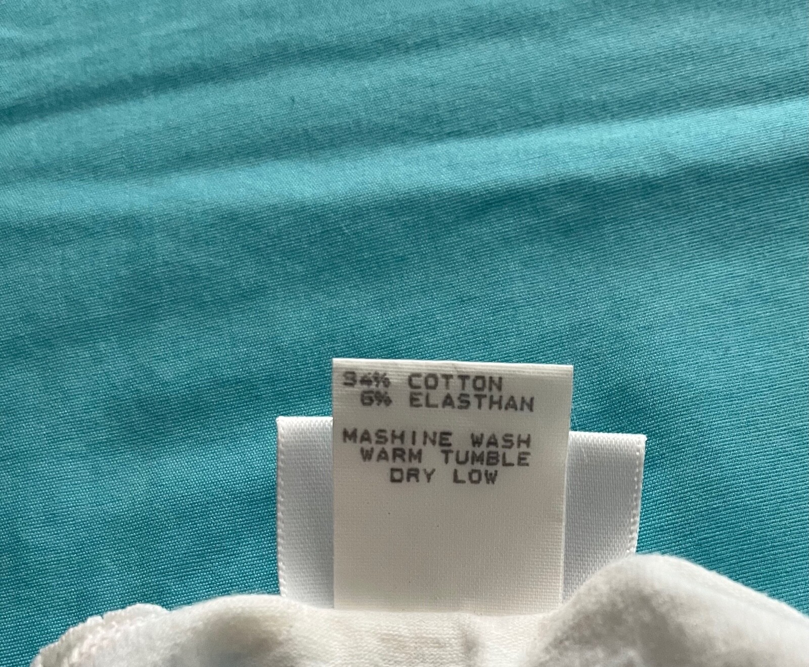 NEW Garnet Hill White Floral Cotton Hipster Panty Sz L