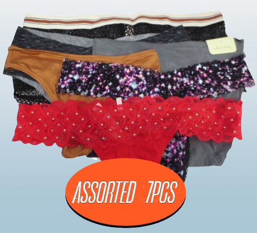 VICTORIA’S SECRET & PINK PANTIES ASSORTED STYLES NWT SIZE: M 7PCS SET