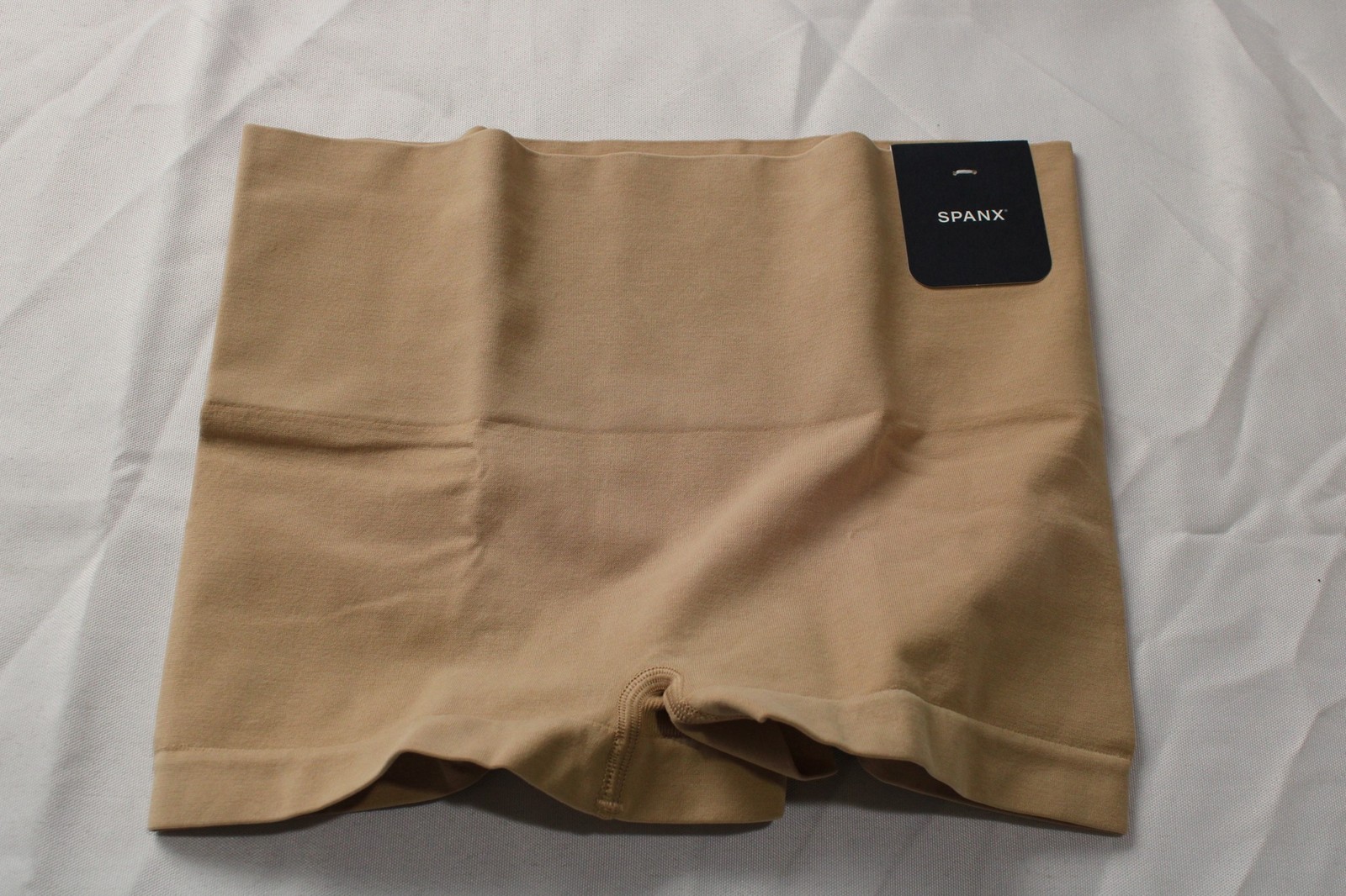 Spanx Women’s Shaping Supima Cotton Boyshort JT8 Toasted Oatmeal Medium NWT
