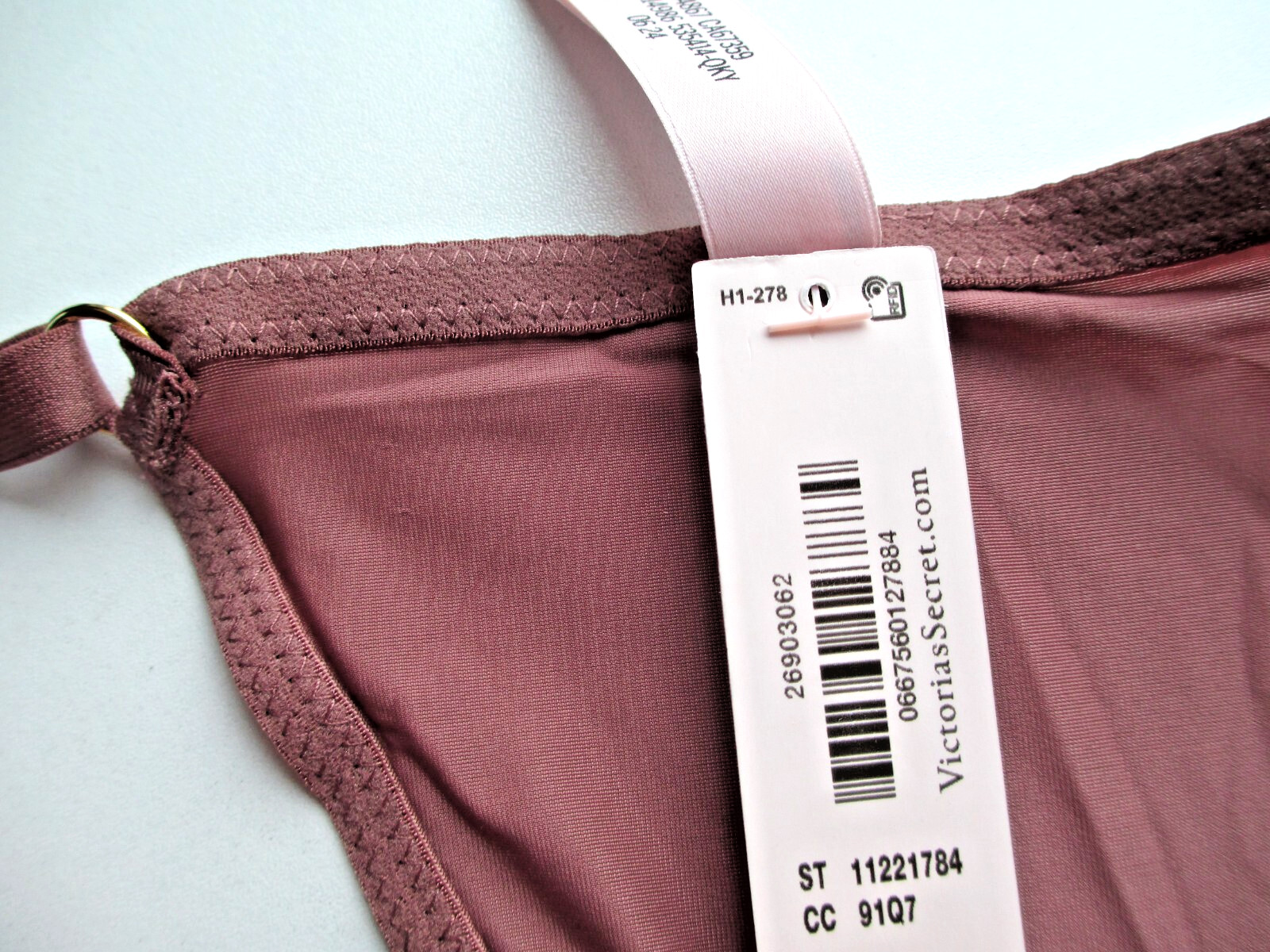 VICTORIA’S SECRET VERY SEXY V-String Thong Panty S M L XL Vintage Rose NWT Pink