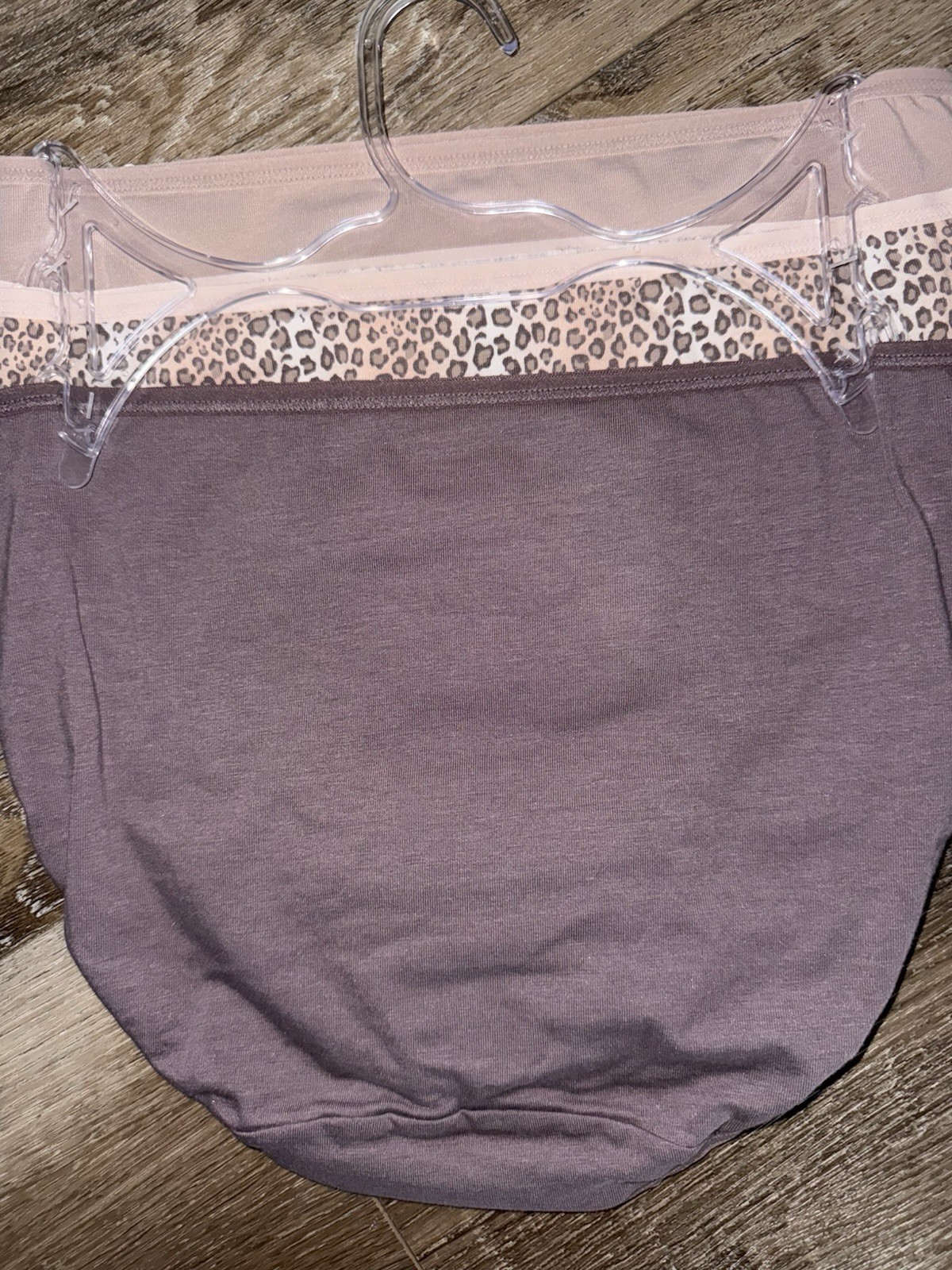 Paramour ~ Women’s Hi-Cut Underwear Panties Cotton Blend 3-Pair Multicolor ~ M