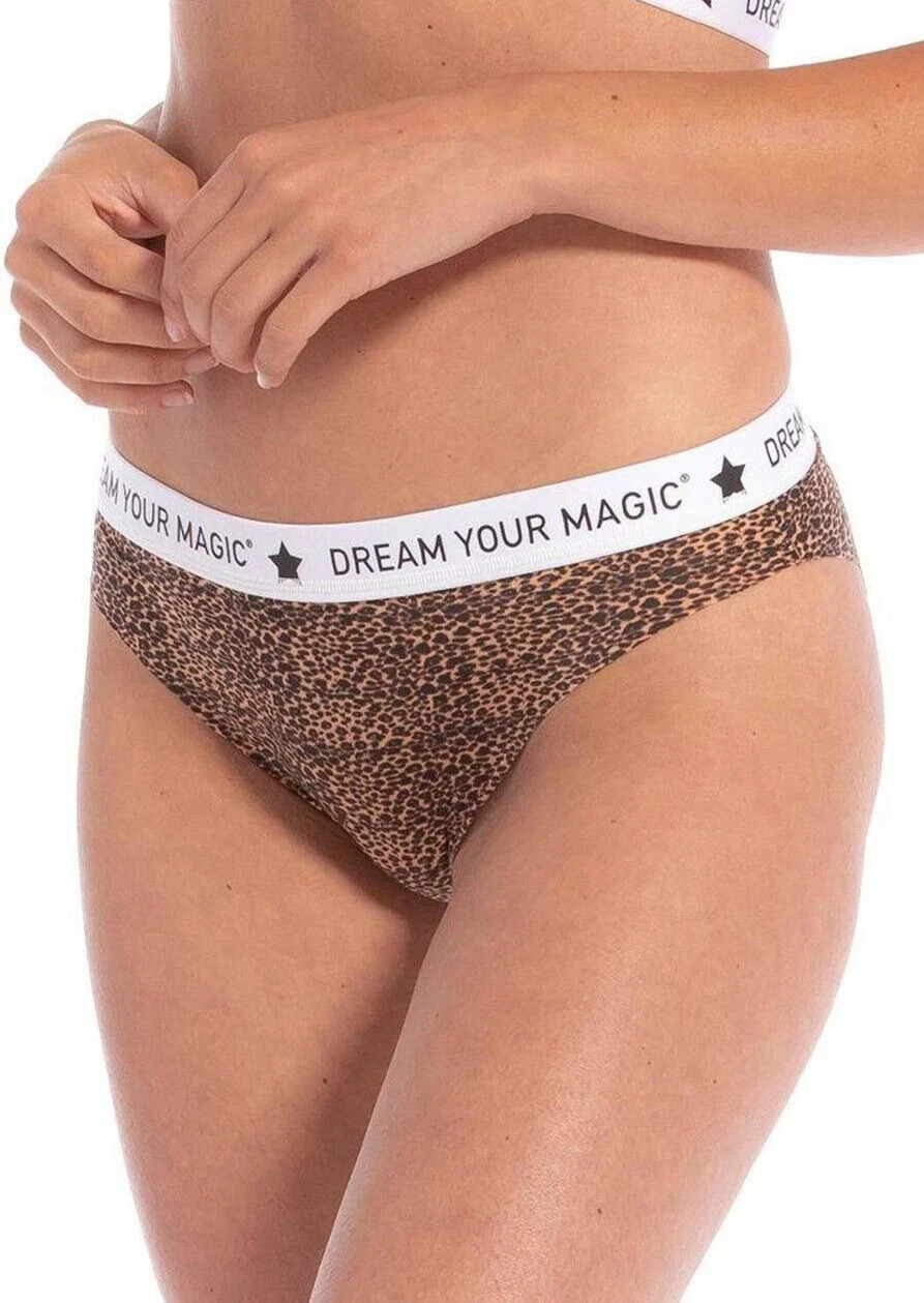 Small – Boxed MAGIC Bodyfashion Dream Your Magic Leopard Print Brief Size Small
