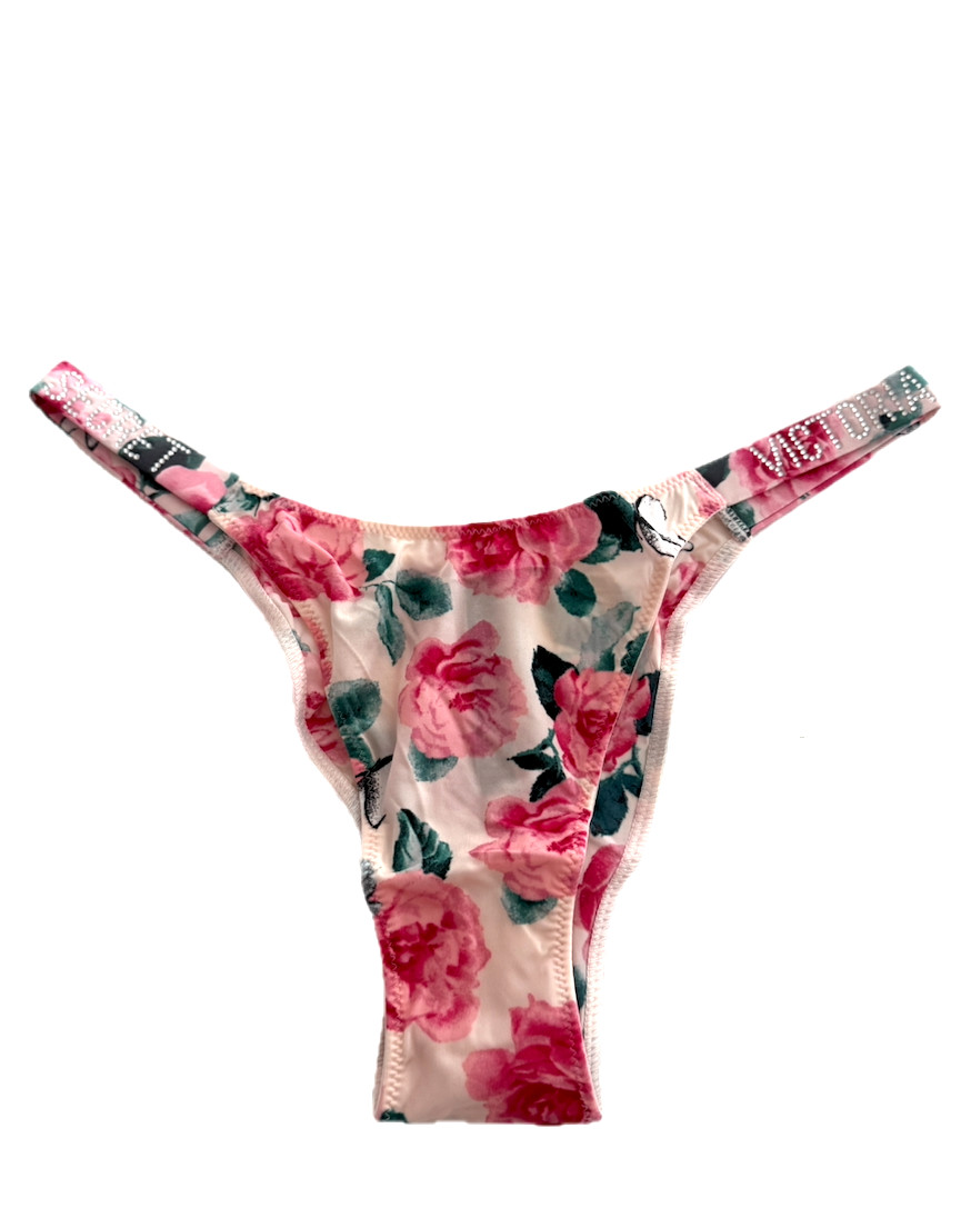 Victoria’s Secret Very Sexy Shine Strap Brazilian Panty Call Me Rose