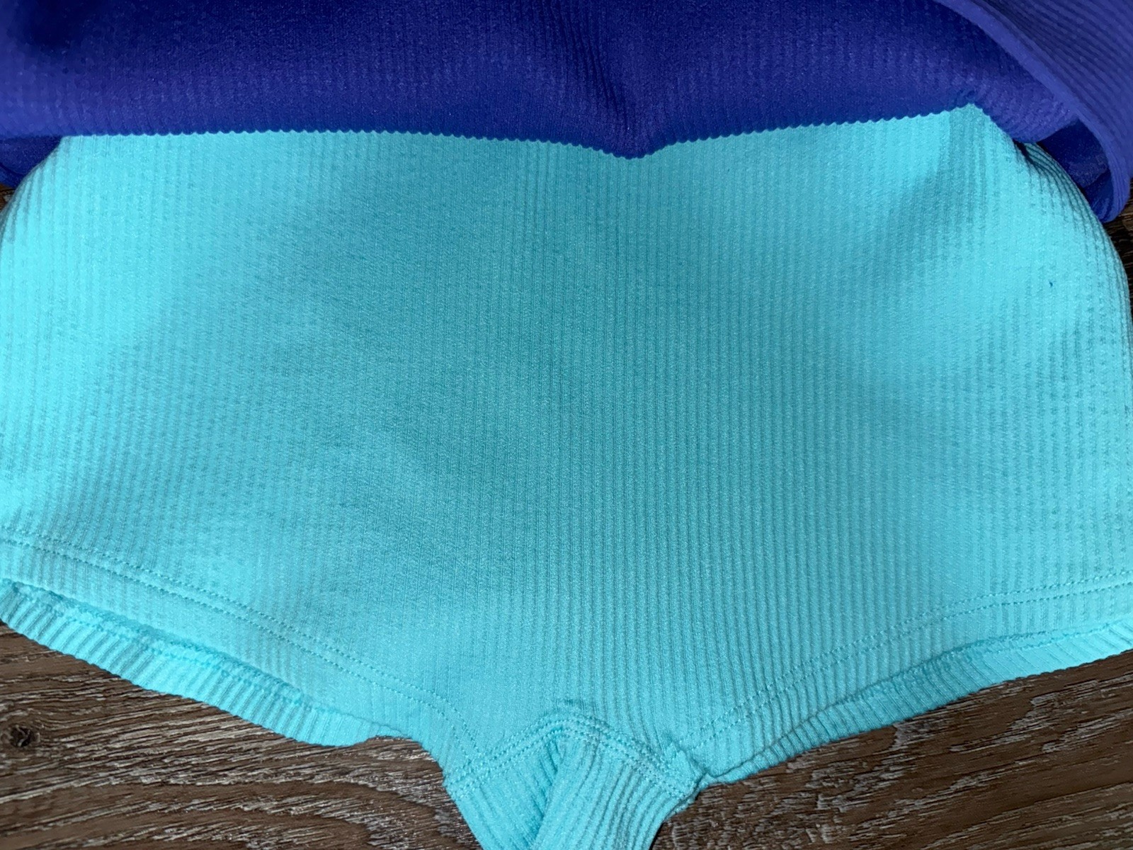 Hanes ~ Womens Boyshort Underwear Panties 3-Pair Nylon Blend Ribbed (B) ~ L