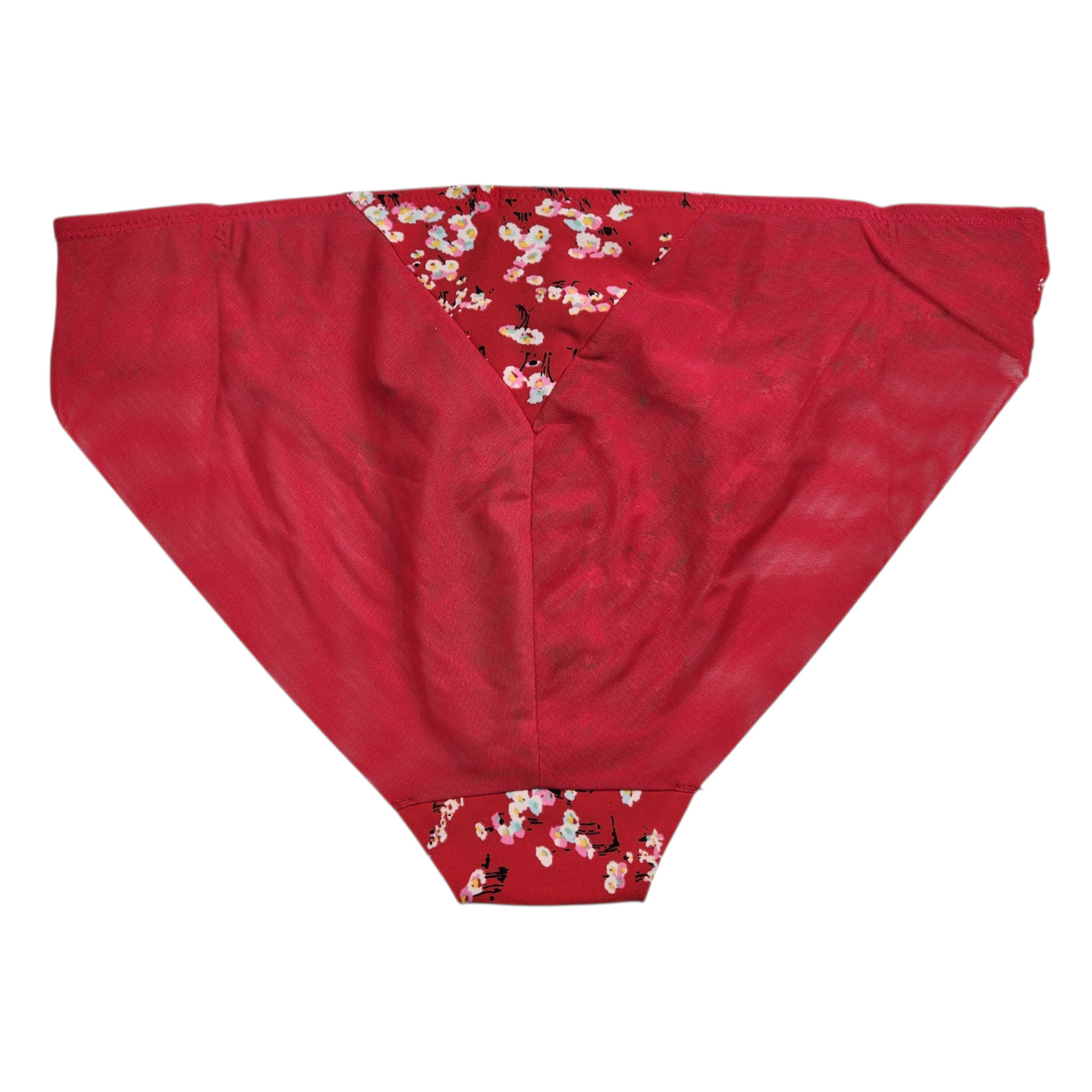 M&S X GHOST Tammy Print High Leg Knickers Womens Underwear