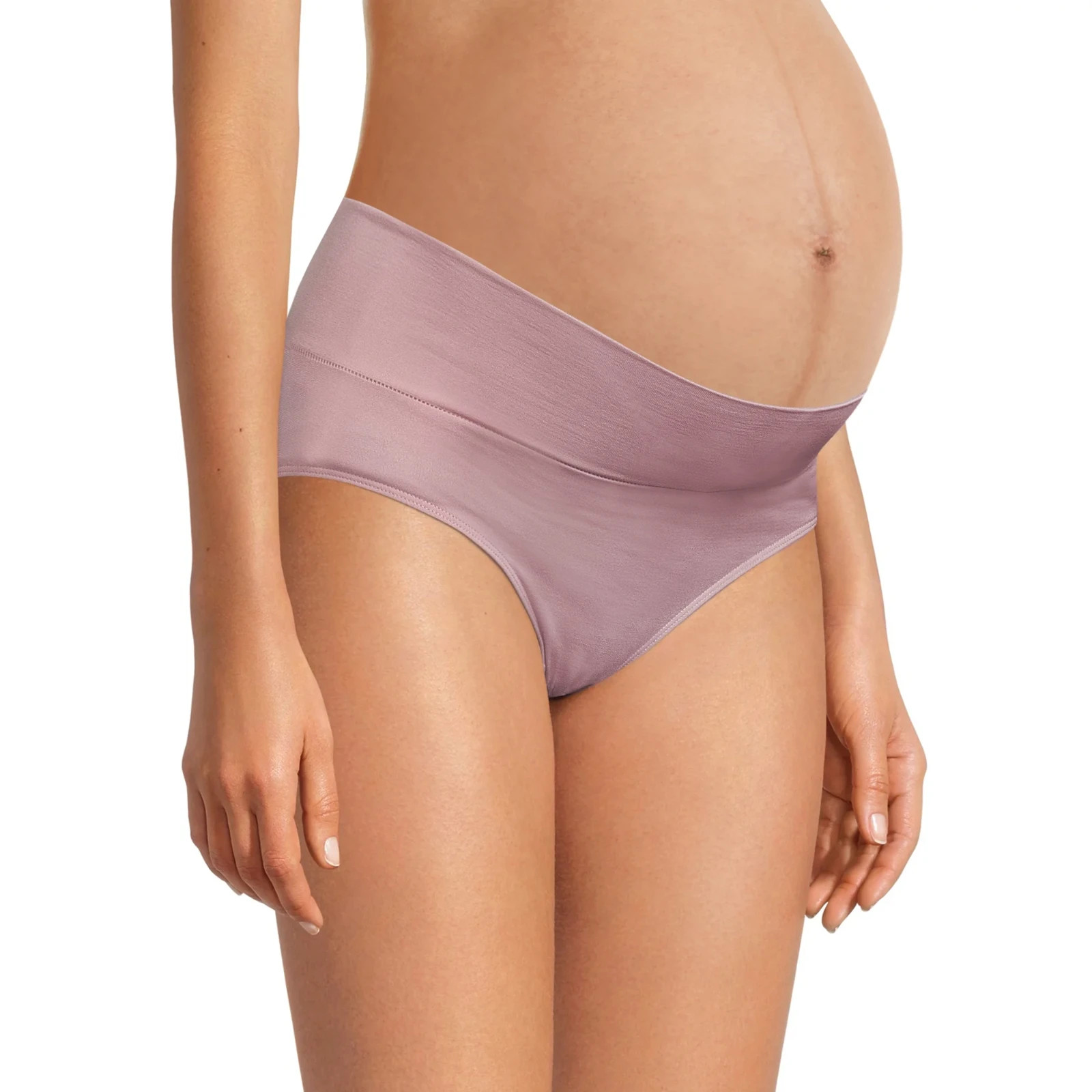 Destination Maternity 3 Pack Seamless Foldover Bikini Womens Underwear, S-XL