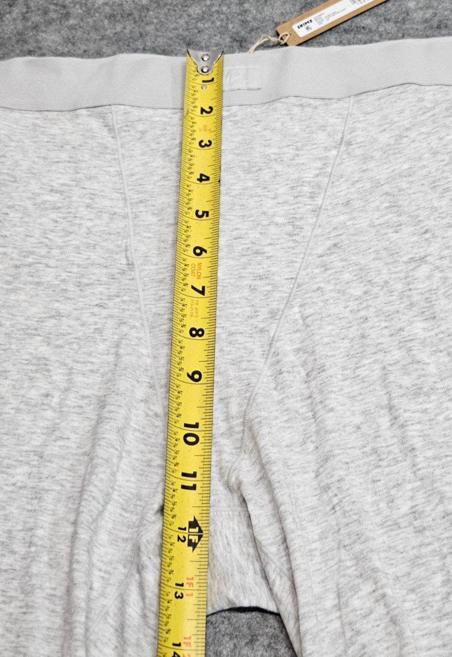 SKIMS boyfriend boxer Light heather grey women size 2X NWT