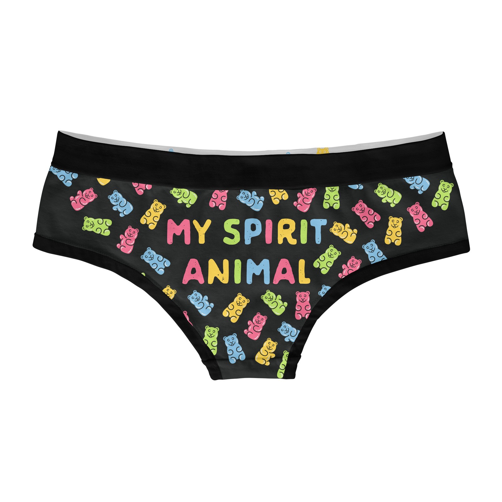 Womens Gummy Bear Spirit Animal Panties Funny Cute Bikini Brief Gift Candy