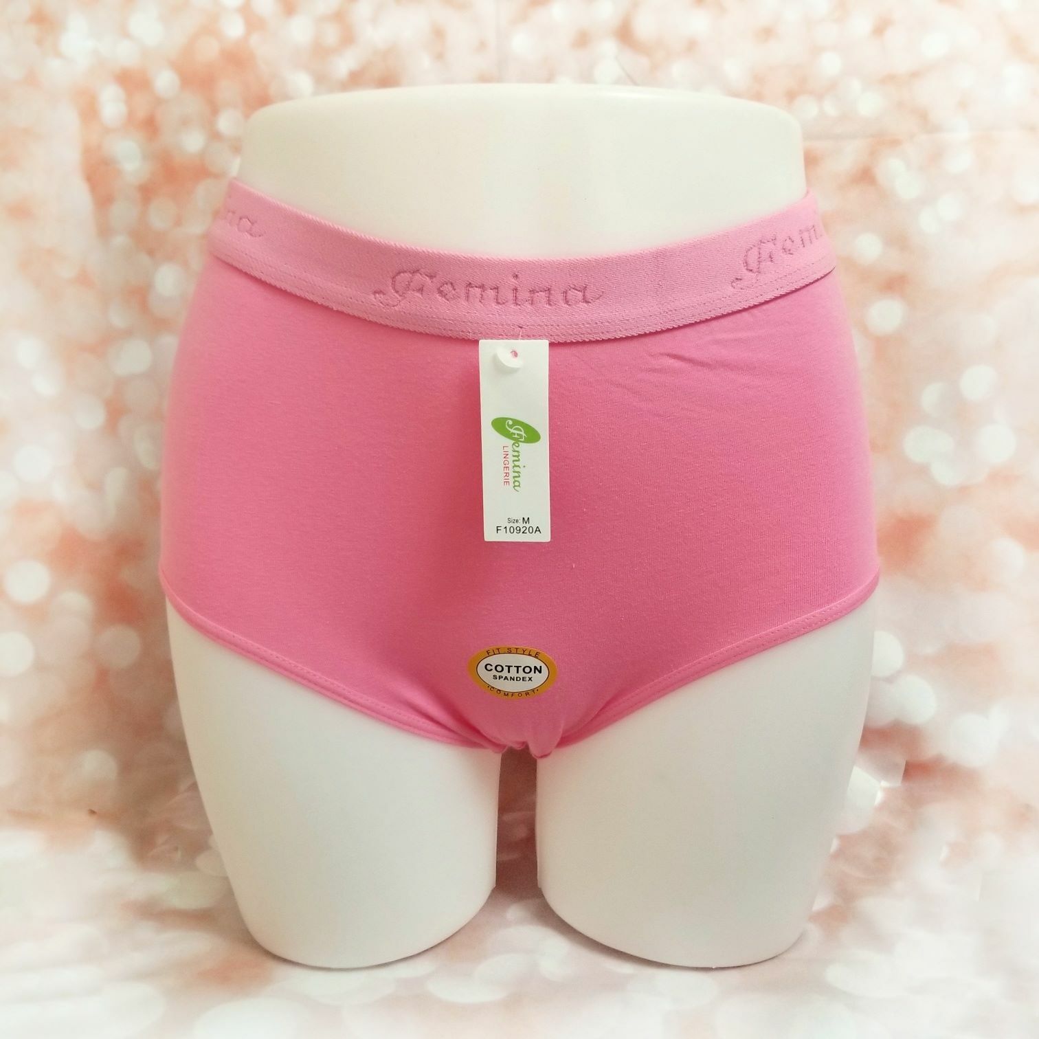Women Soft Elastic Band Cotton High Waist Classic Brief Panties Underwear S-4XL