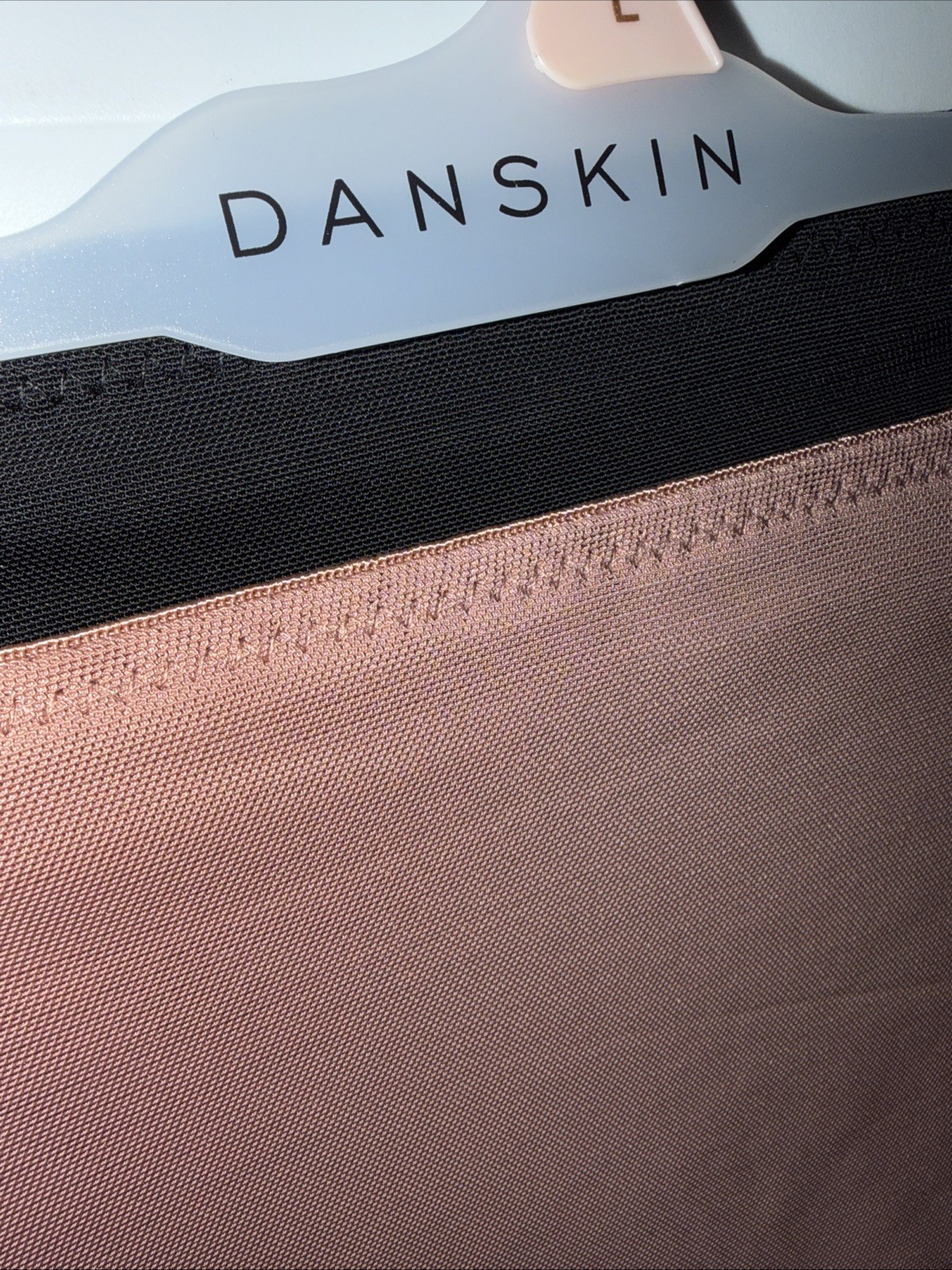 DANSKIN Size: L Women’s 2 MESH HI-WAIST SHAPING BRIEFS-90%Polyester-10%Spandex