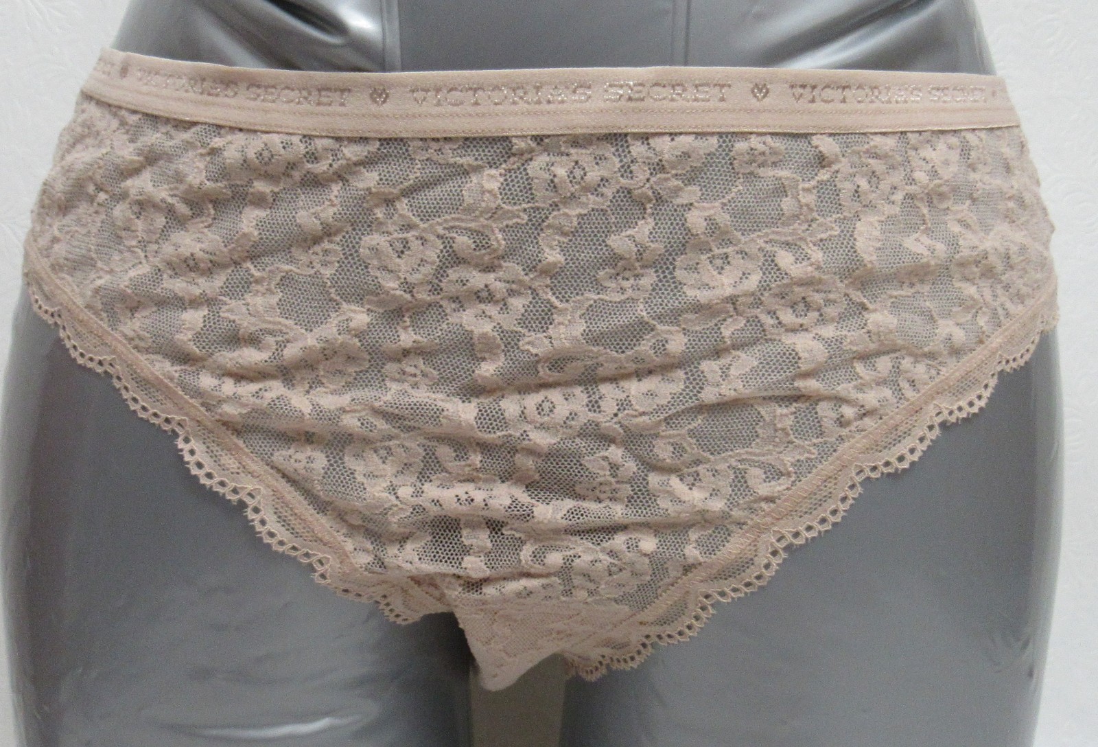 Victoria’s Secret Bikini Women’s Panties Underwear Size XL Nude Lace New