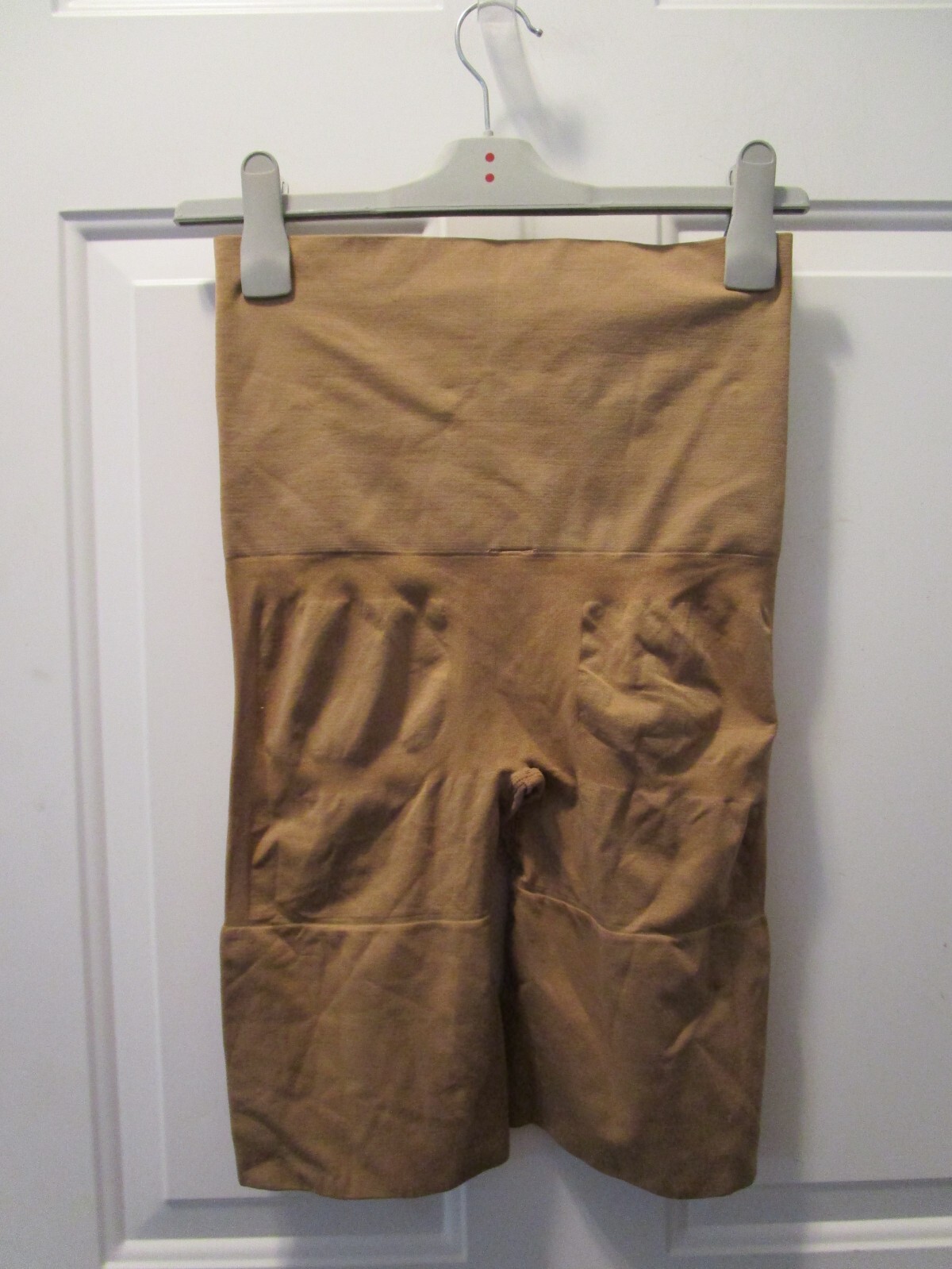 ASHLEY STEWART HIGH-WAISTED THIGH SHAPER SHORT IN MOCHA SIZE XL NEW