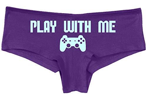 Knaughty Knickers Play with Me Video Game Sexy Flirt Gamer Girl Boyshort