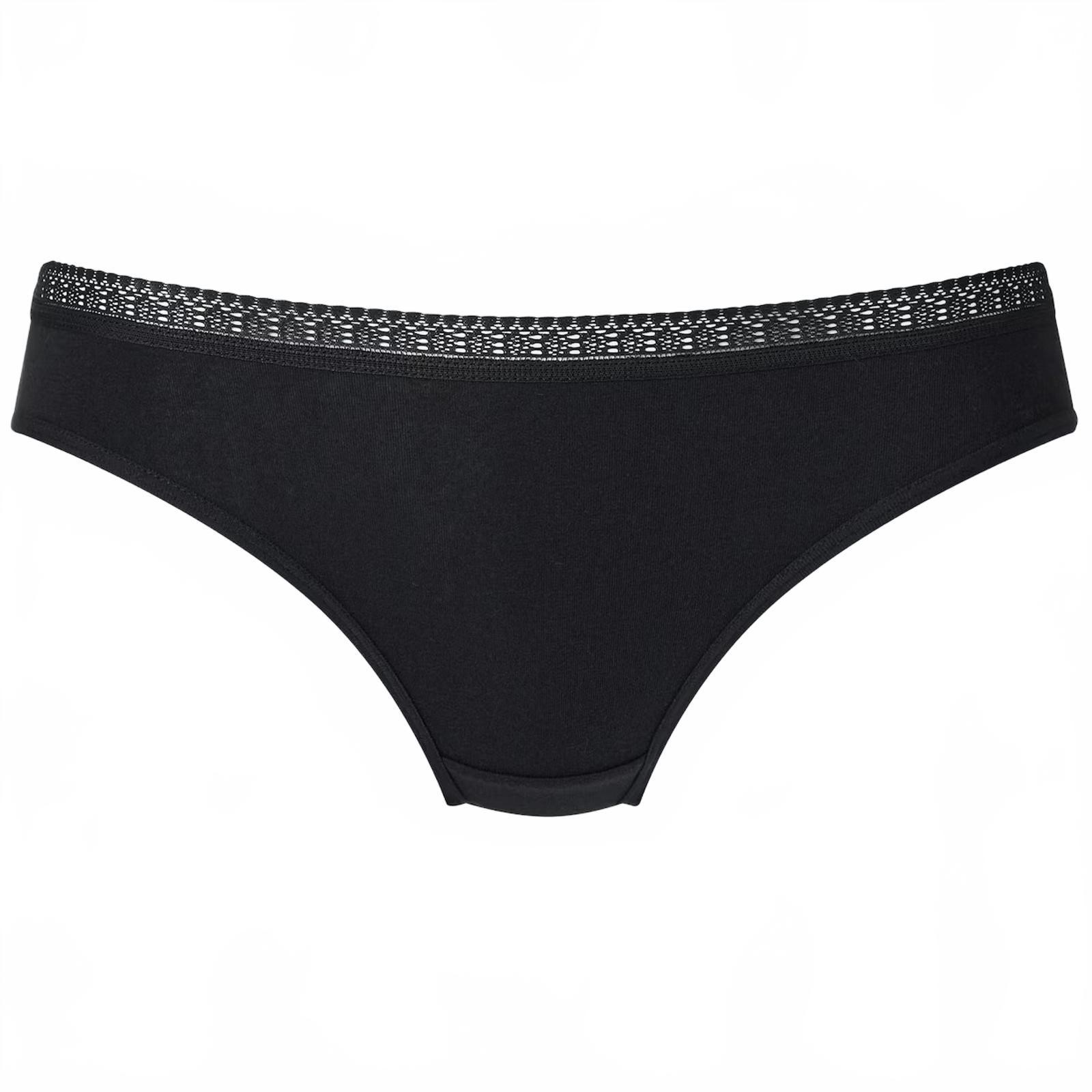 Uniqlo Lace Mid Rise Briefs Black NWT XS