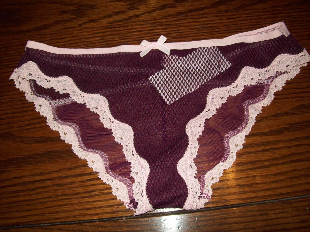 NWT Victoria’s Secret POLYAMIDE ELASTANE MESH BOW CHEEKINI PANTIES PP 11079228 S