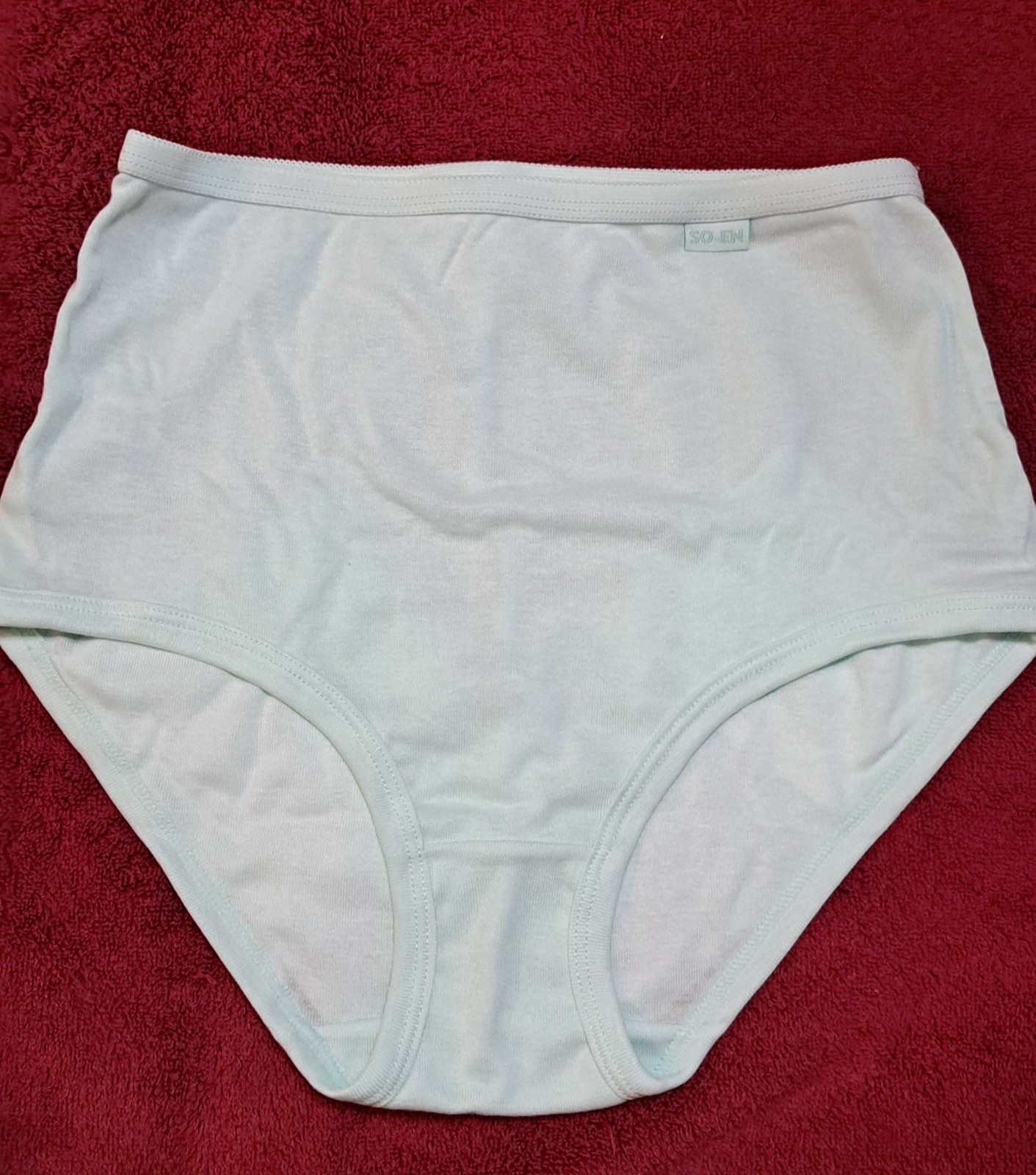 SO-EN Essentials Classic Underwear Full Panty XL, 6 Pieces 40-42 Inches