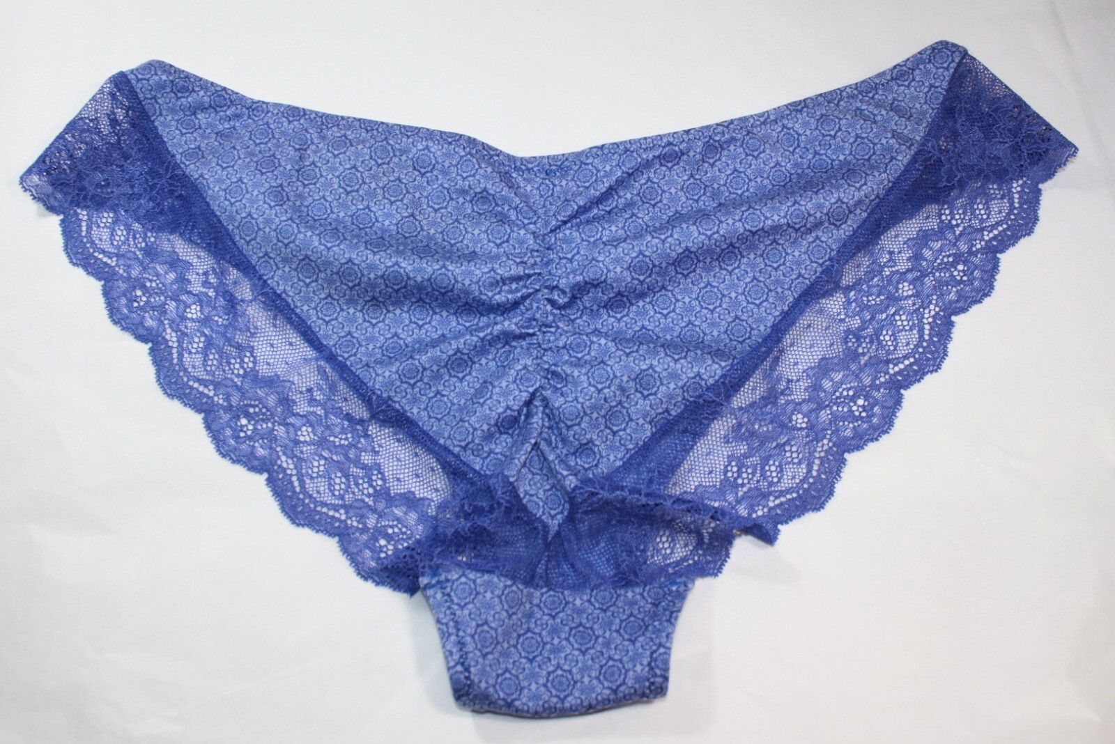 NWT set/3 MAIDENFORM comfort devotion LACE TANGA RED BLUE geo FLORAL wine 2XL