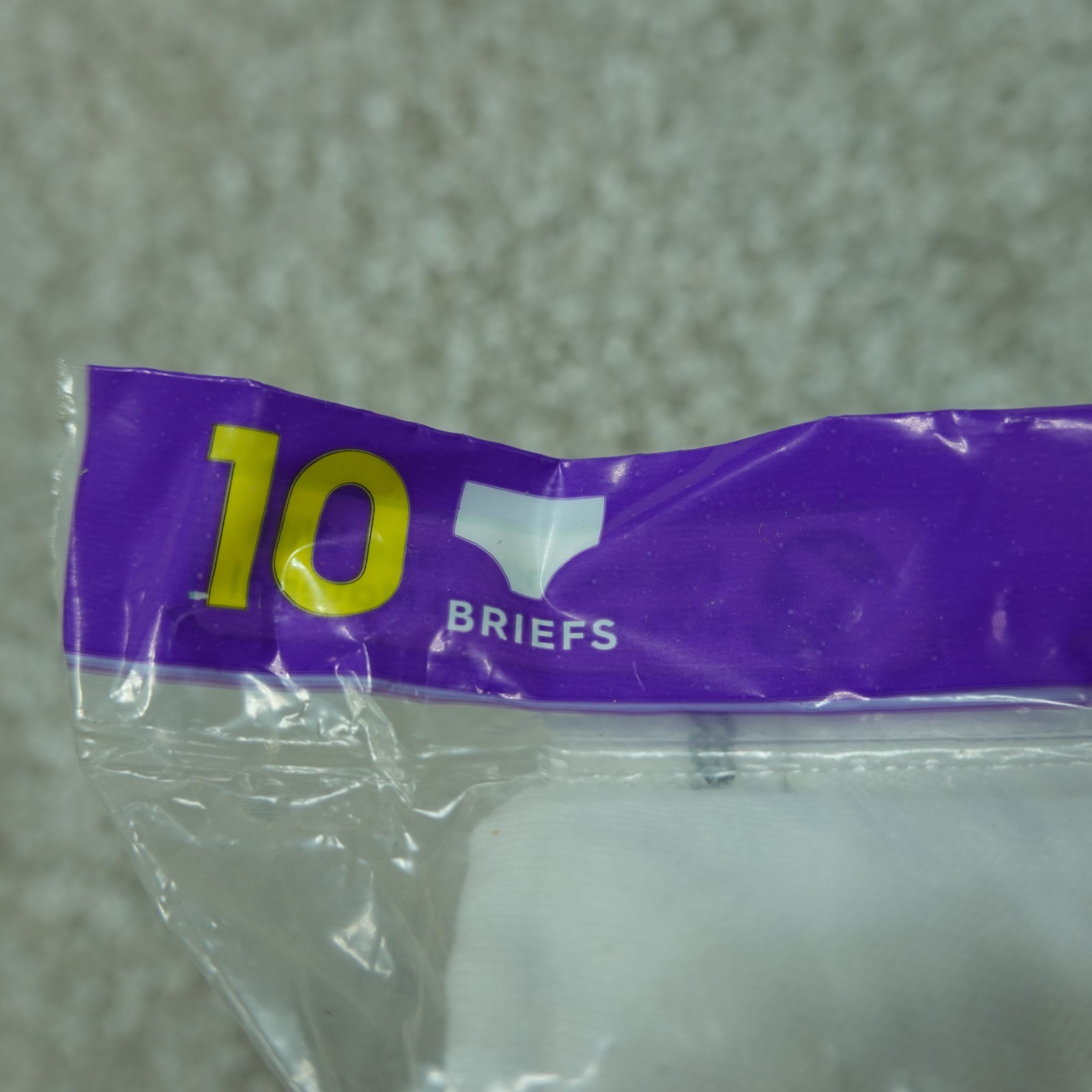 Hanes Underwear Womens 10 3XL White Briefs Breathable Cotton 10 Pairs