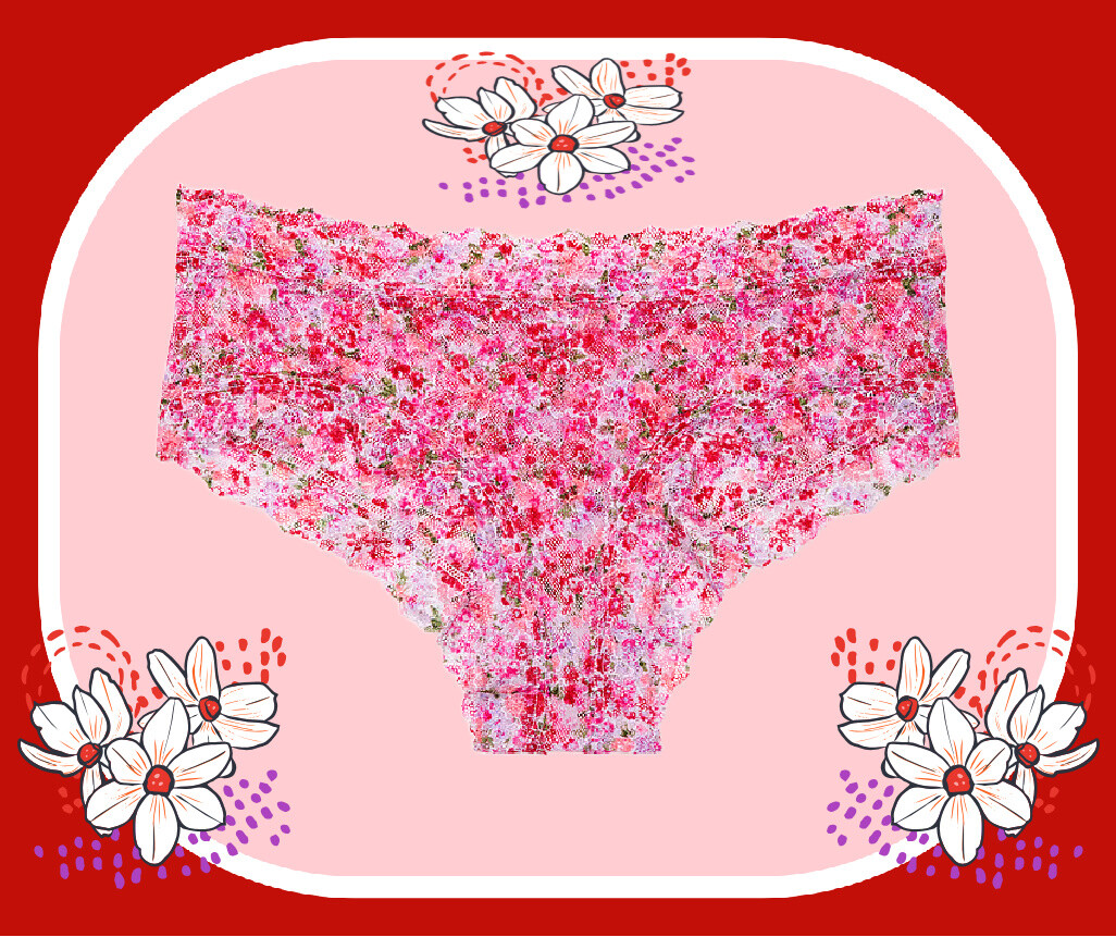 S M L XL XXL Pink Lilac ALL FLORAL LACE THE LACIE Victorias Secret CHEEKY Pantie