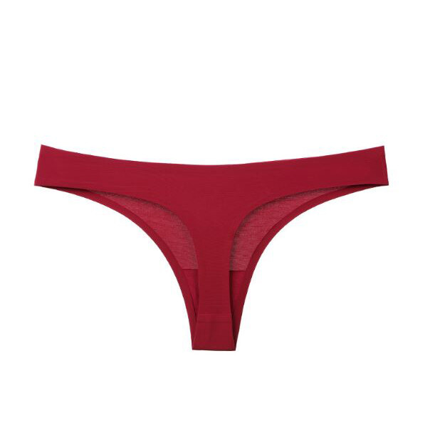 1or6 Pack Lot Womens Sexy Panties Silky Seamless No Show Thong G string Lingerie