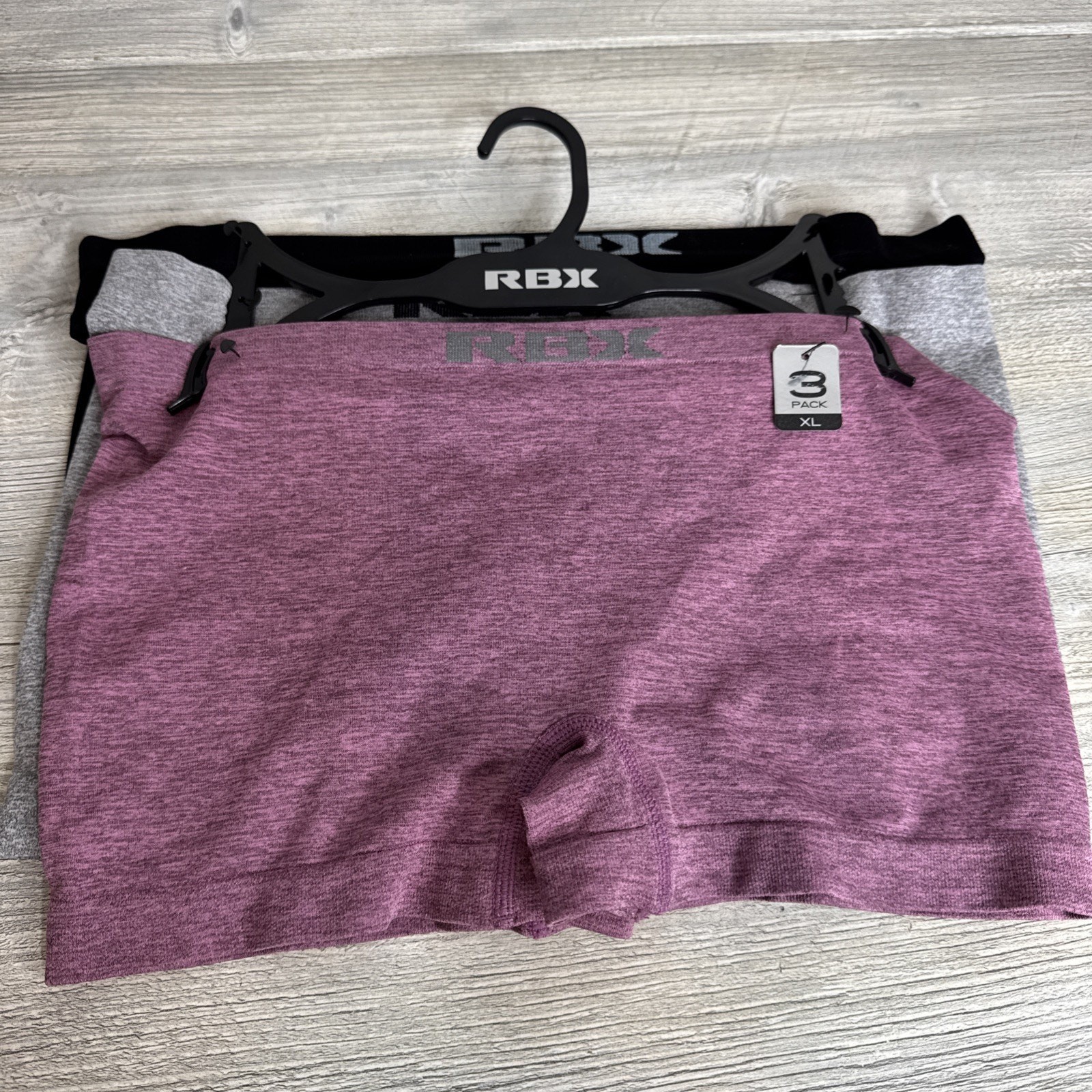RBX Women’s 3 Pack Boyshort Underwear Size Xl