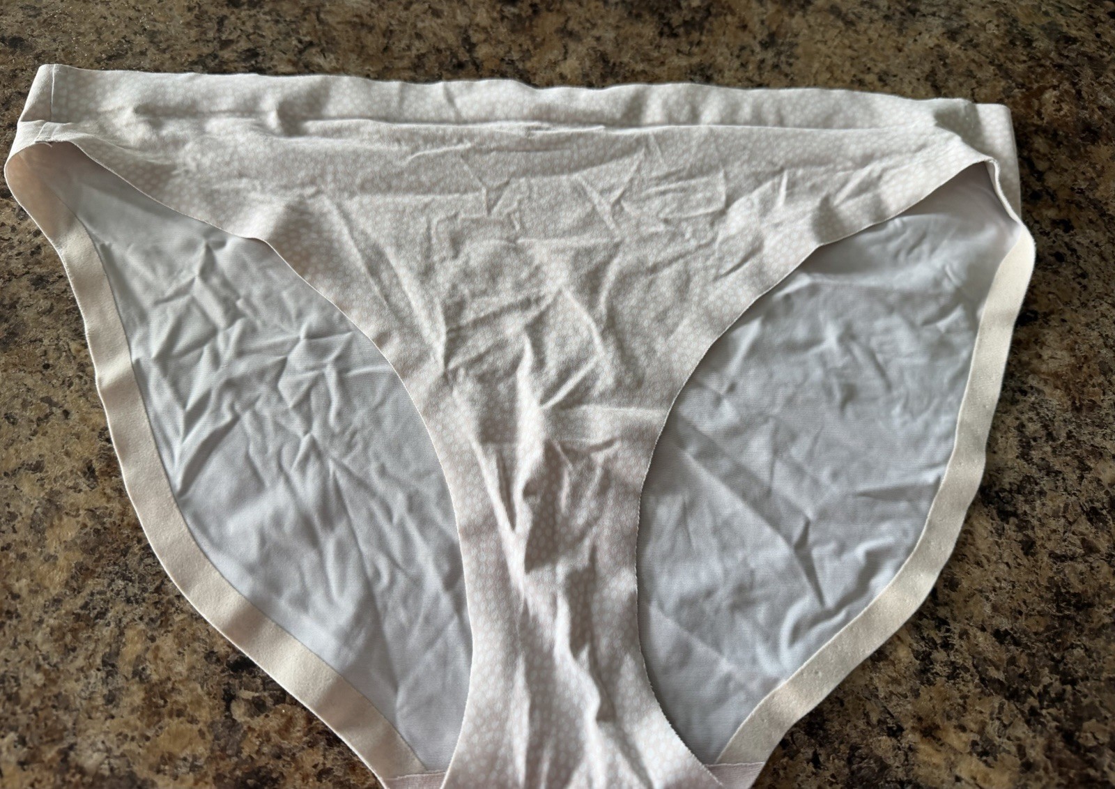Vintage Victoria’s Secret Seamless Hiphugger/Bikini Panties Nylon/Spandex New XL