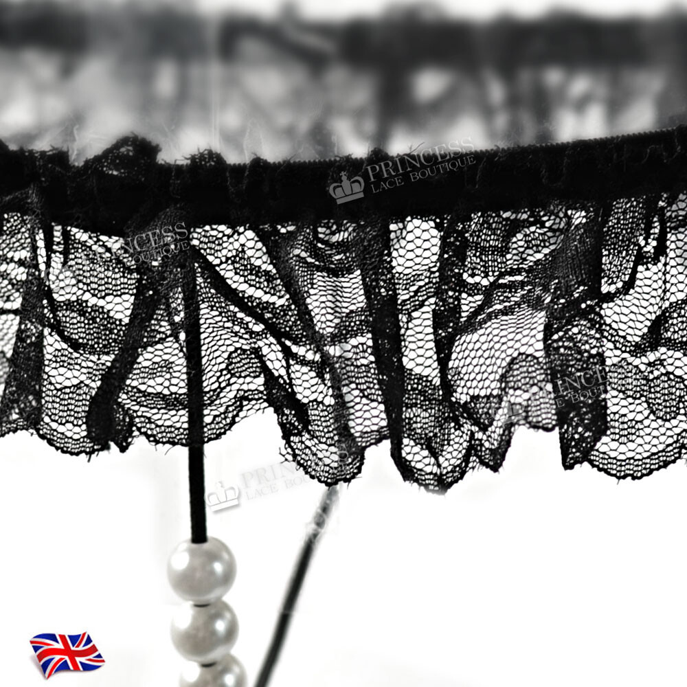 UK6-30 Plus Underwear Lace G-string Thong Lingerie Pearl Beaded Knickers Panties